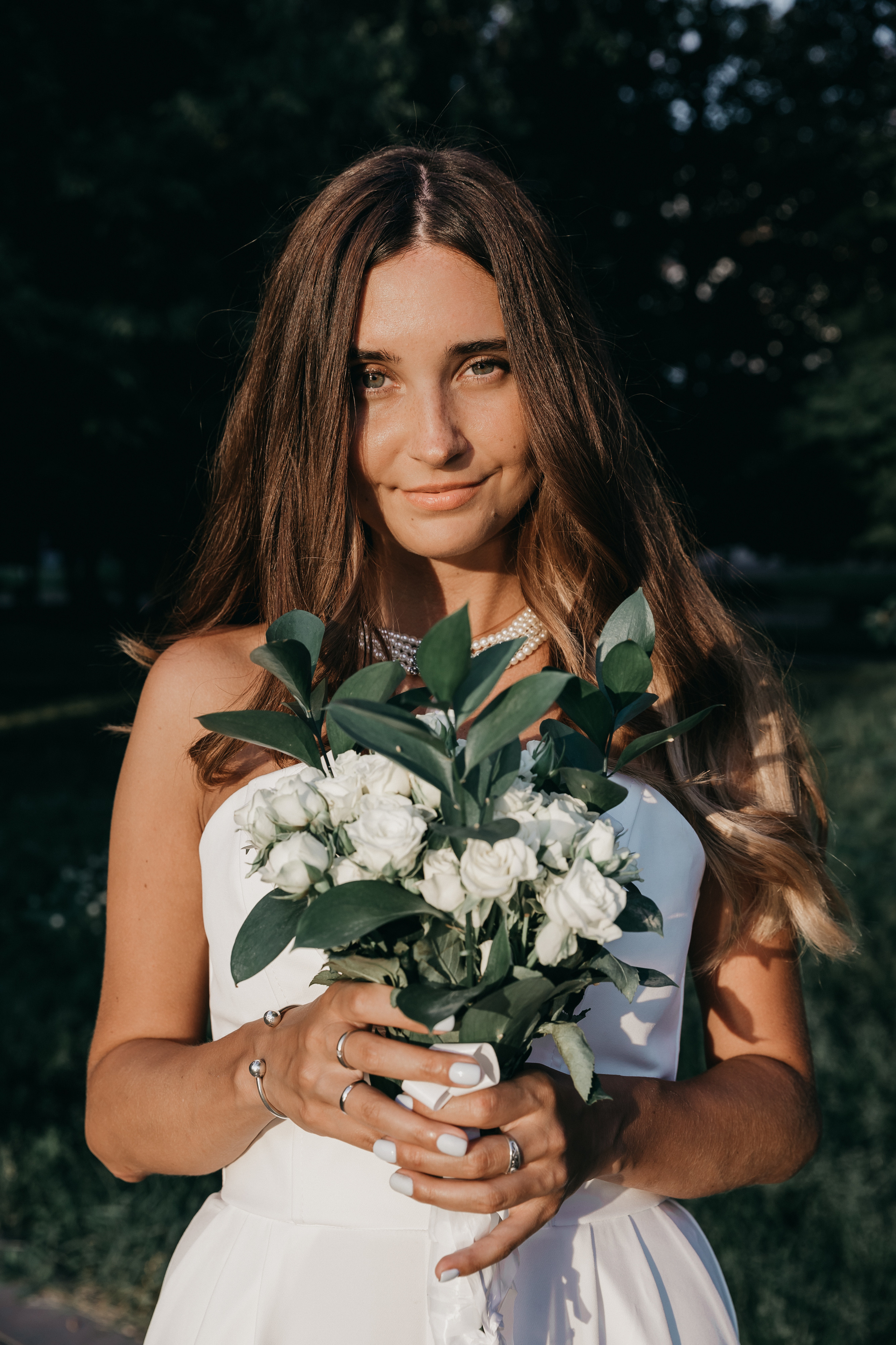 Свадебная фотосессия на берегу Москвы-реки. Свадебный фотограф в Москве Екатерина Гусева