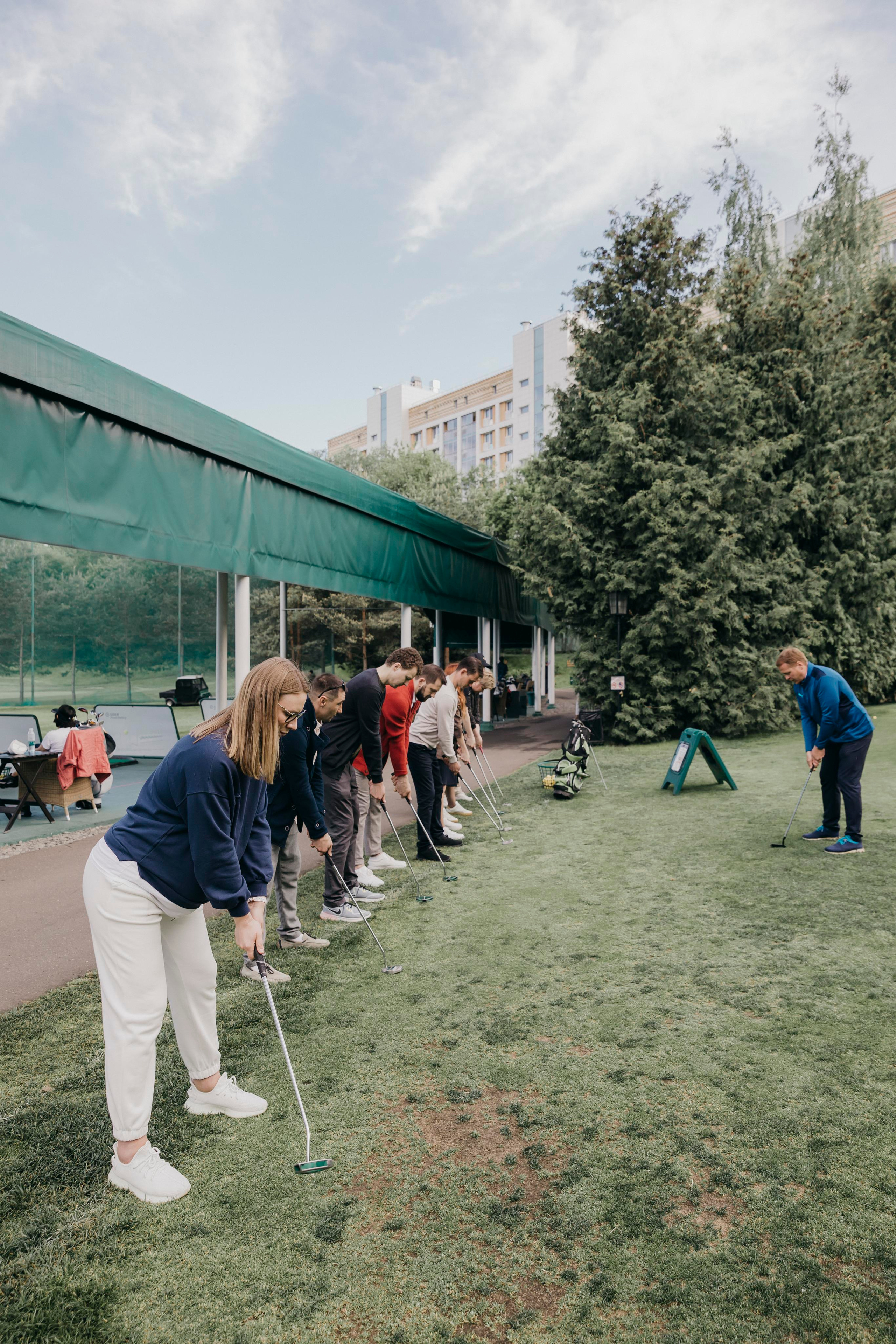 Турнир по гольфу в Московском Городском Гольф-клубе в Москве. Свадебный фотограф в Москве Екатерина Гусева