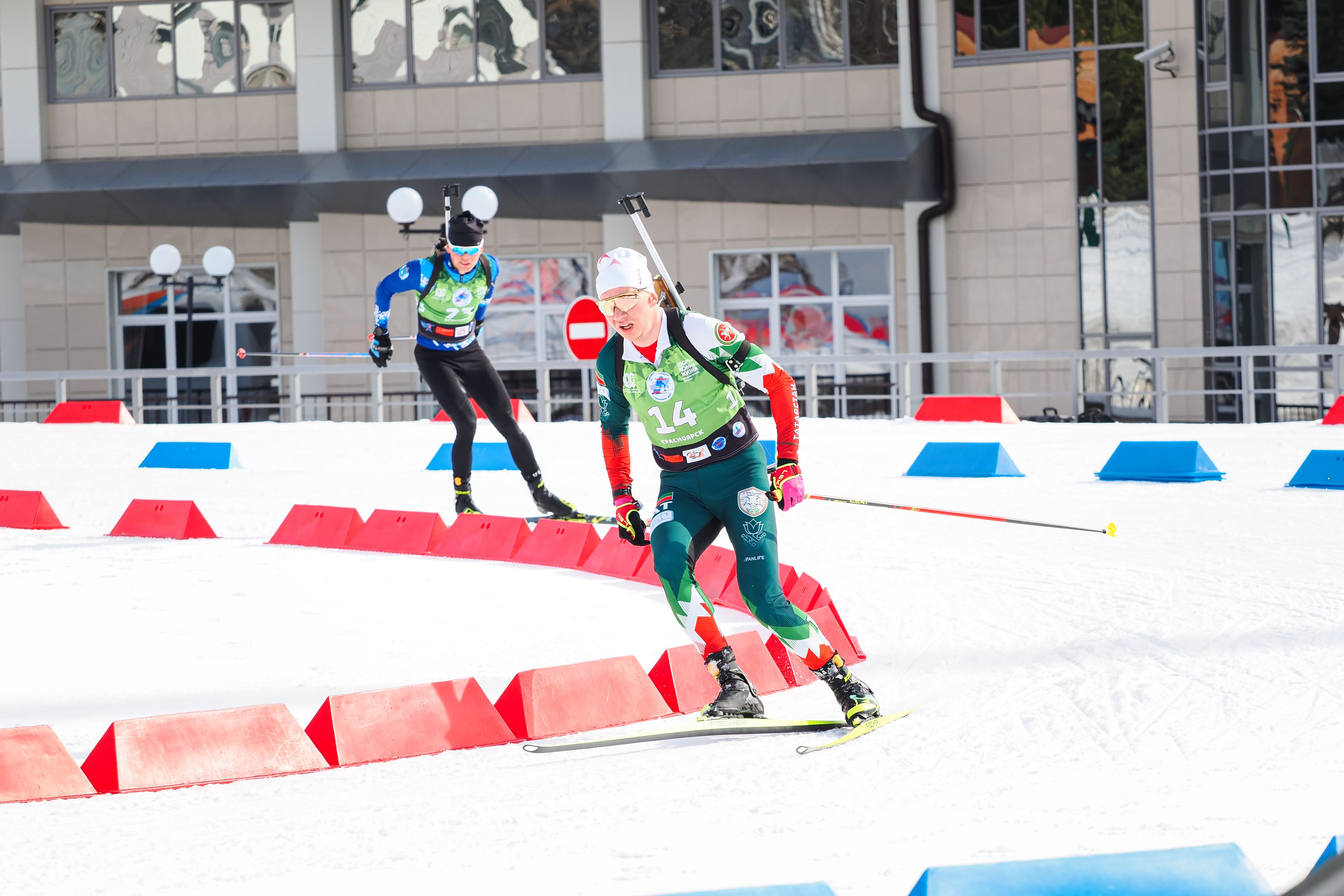 Биатлон / Первенство России. Репортажный фотограф Алексей Козьмин