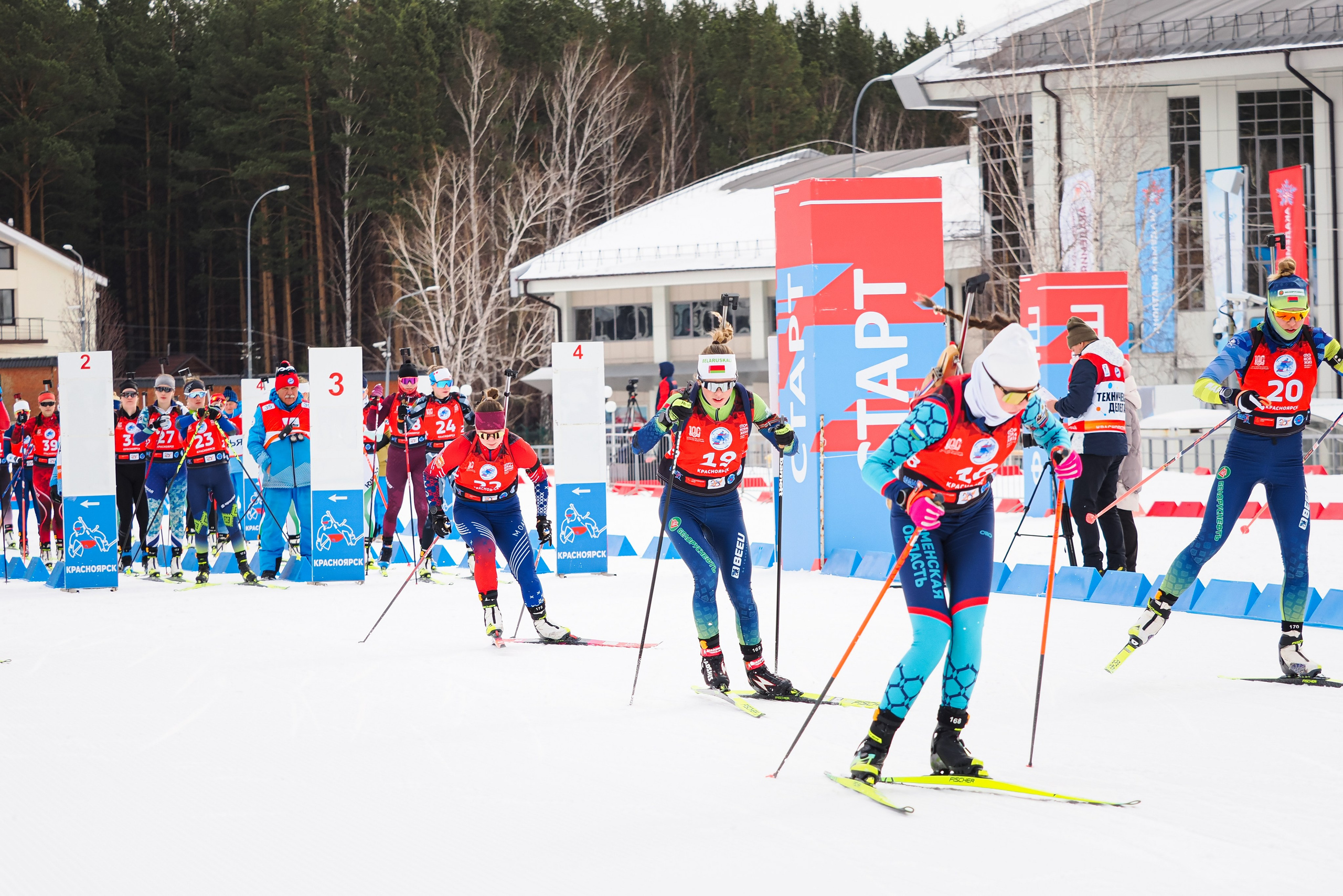 Биатлон / Первенство России. Репортажный фотограф Алексей Козьмин