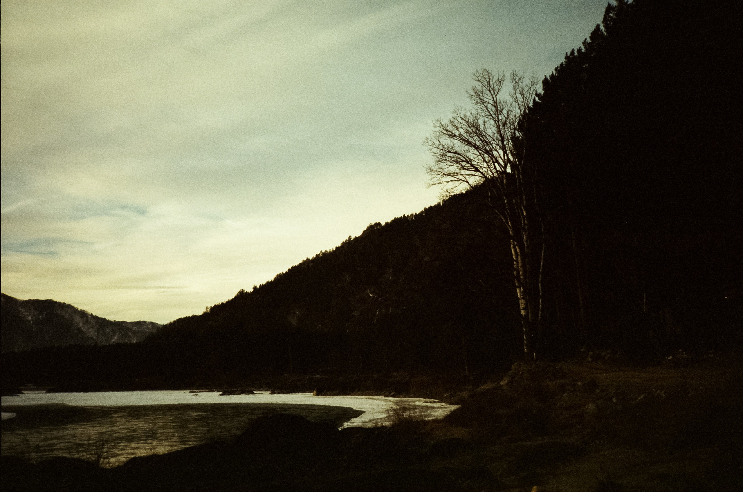 Дорога в сторону Сада Пионов, база Сила Алтая / 15 — 16 декабря 2023 г