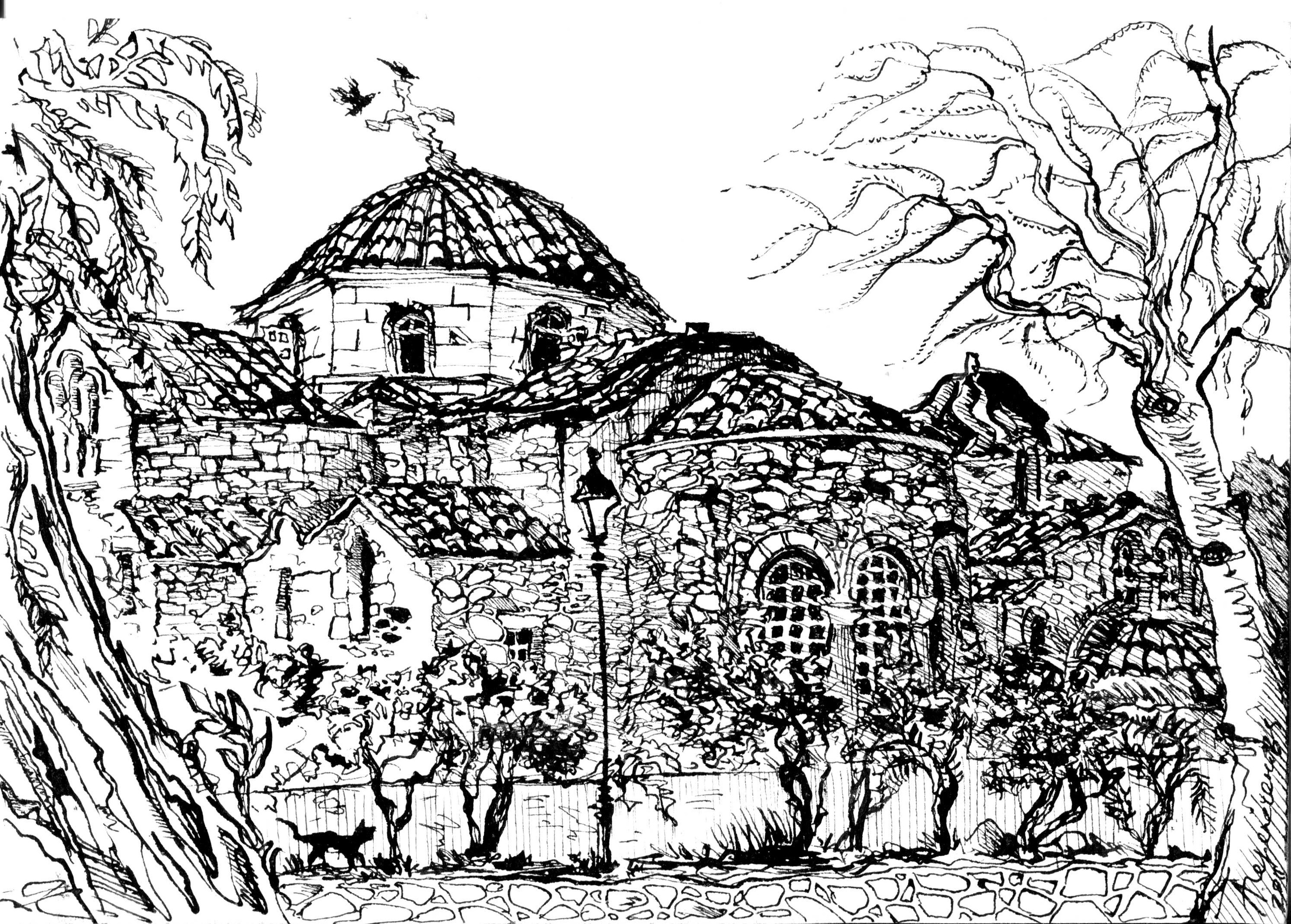 ПУТЕВЫЕ ЗАРИСОВКИ. Художник Перепечėнова-Феофанова Анна