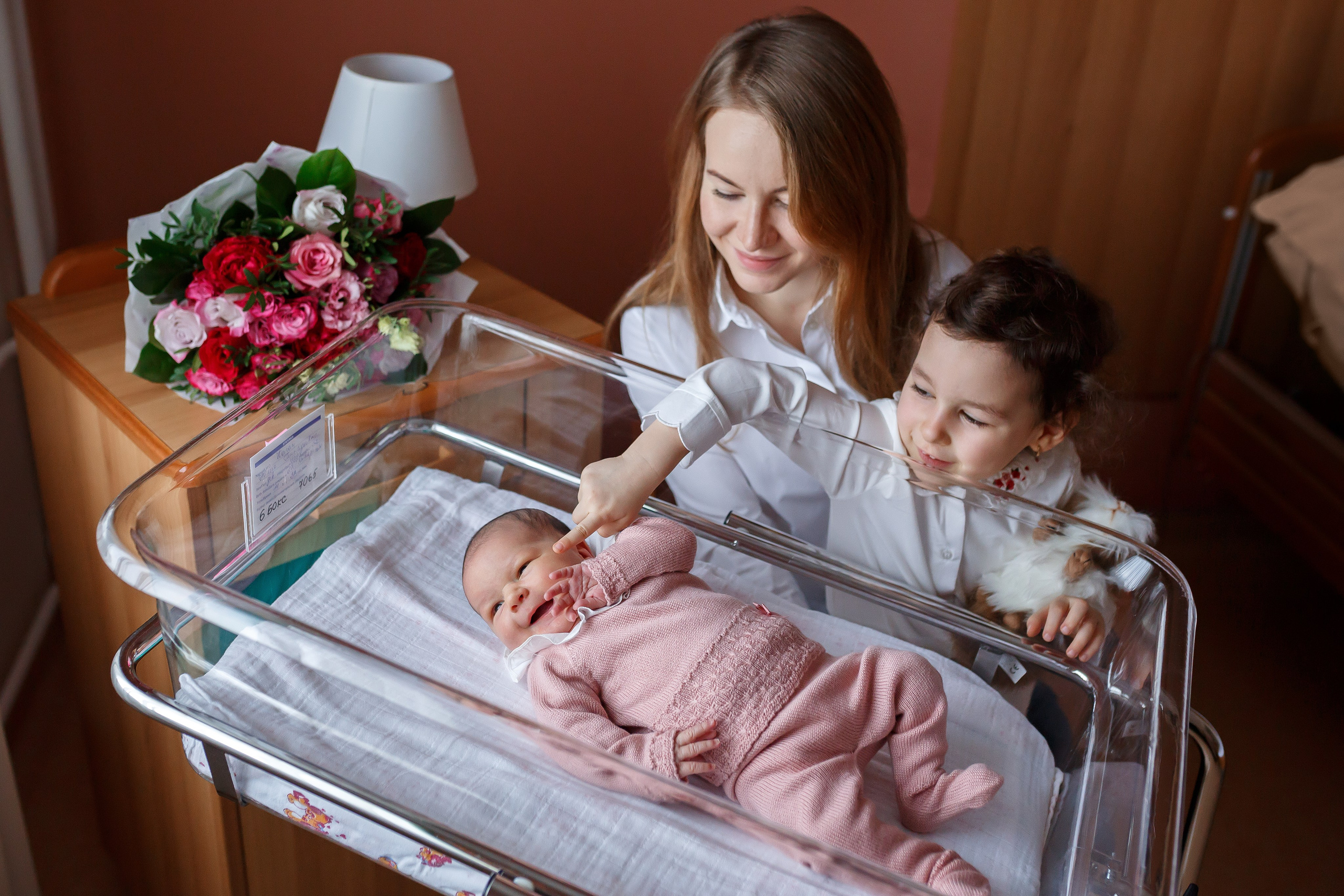 Выписка из роддома. Фотограф г. Москва Олеся Пантелеева