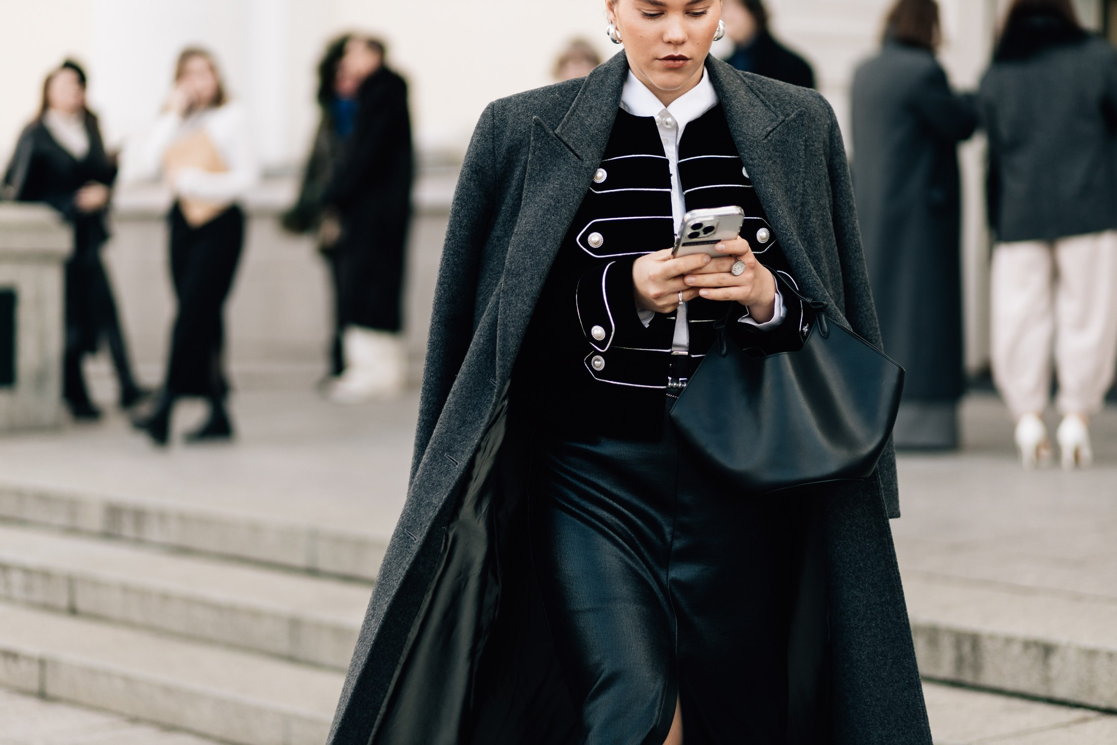 Moscow Fashion Week Streetstyle Day 4. Shami Pezhonov Photography