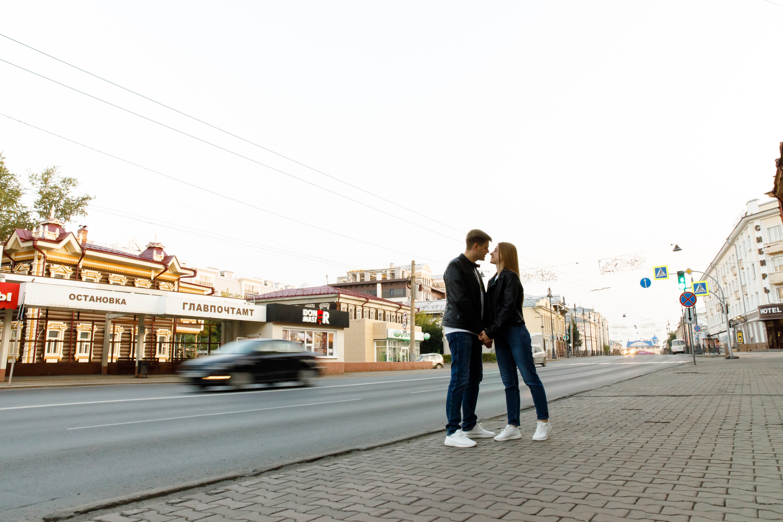 Утро в городе. Фотограф Ян Ежов | Свадебный фотограф в Томске