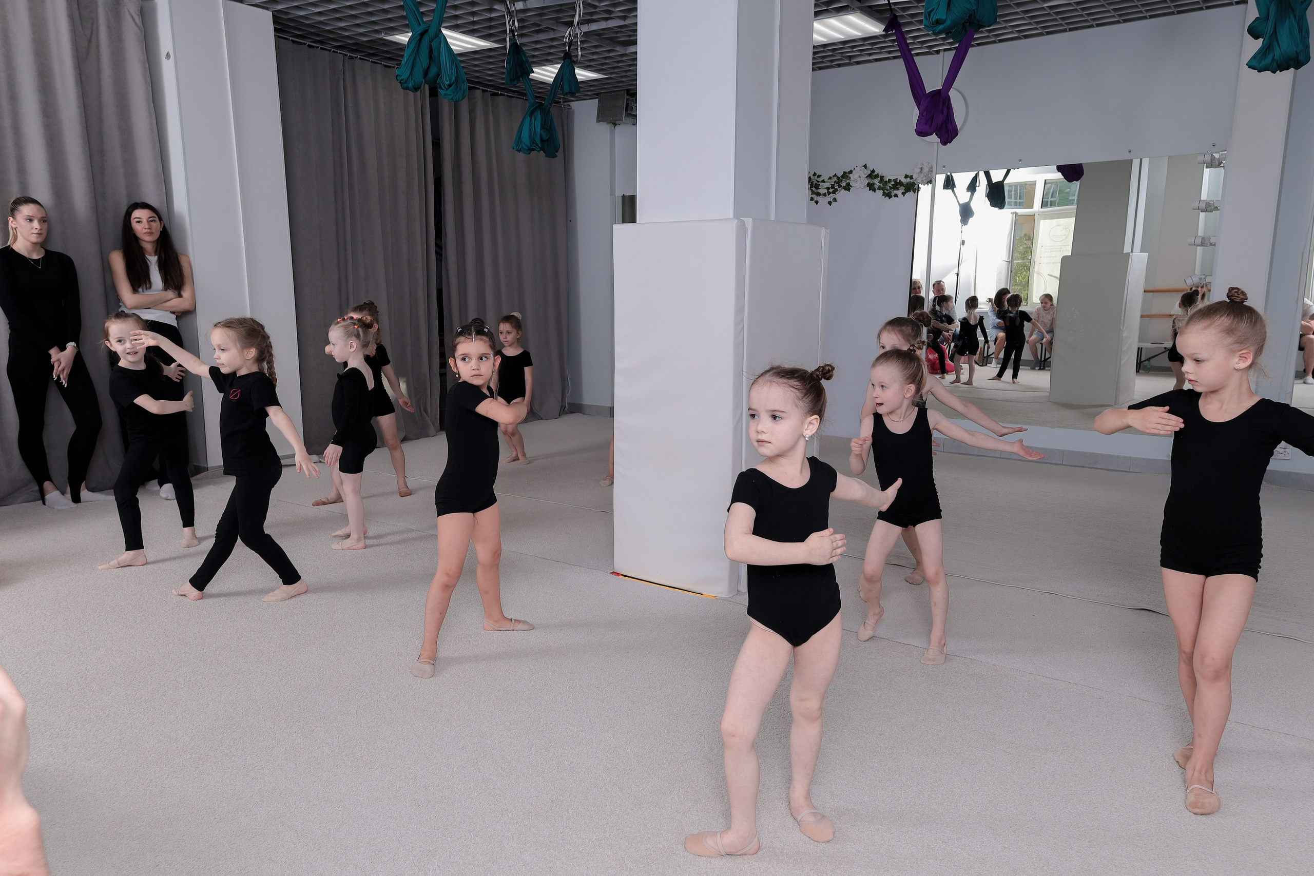 Открытый урок гимнастика. Фотограф Надршина Лилия