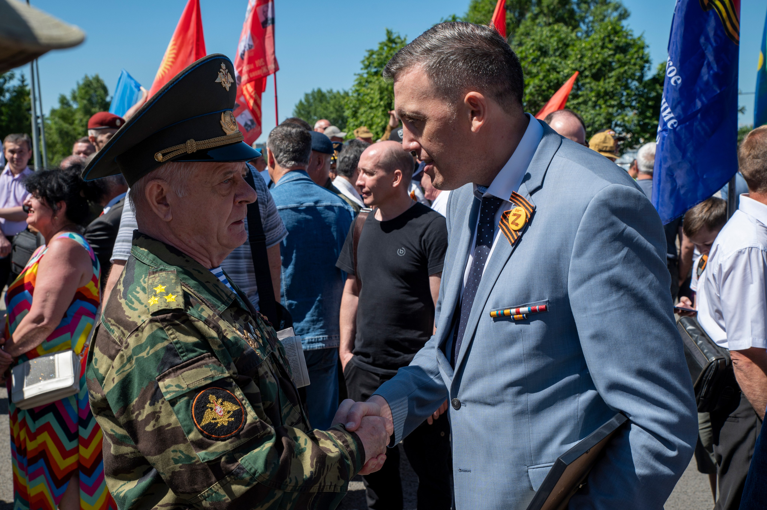 День ветеранов боевых действий 2022. Фотограф Роман Адлер