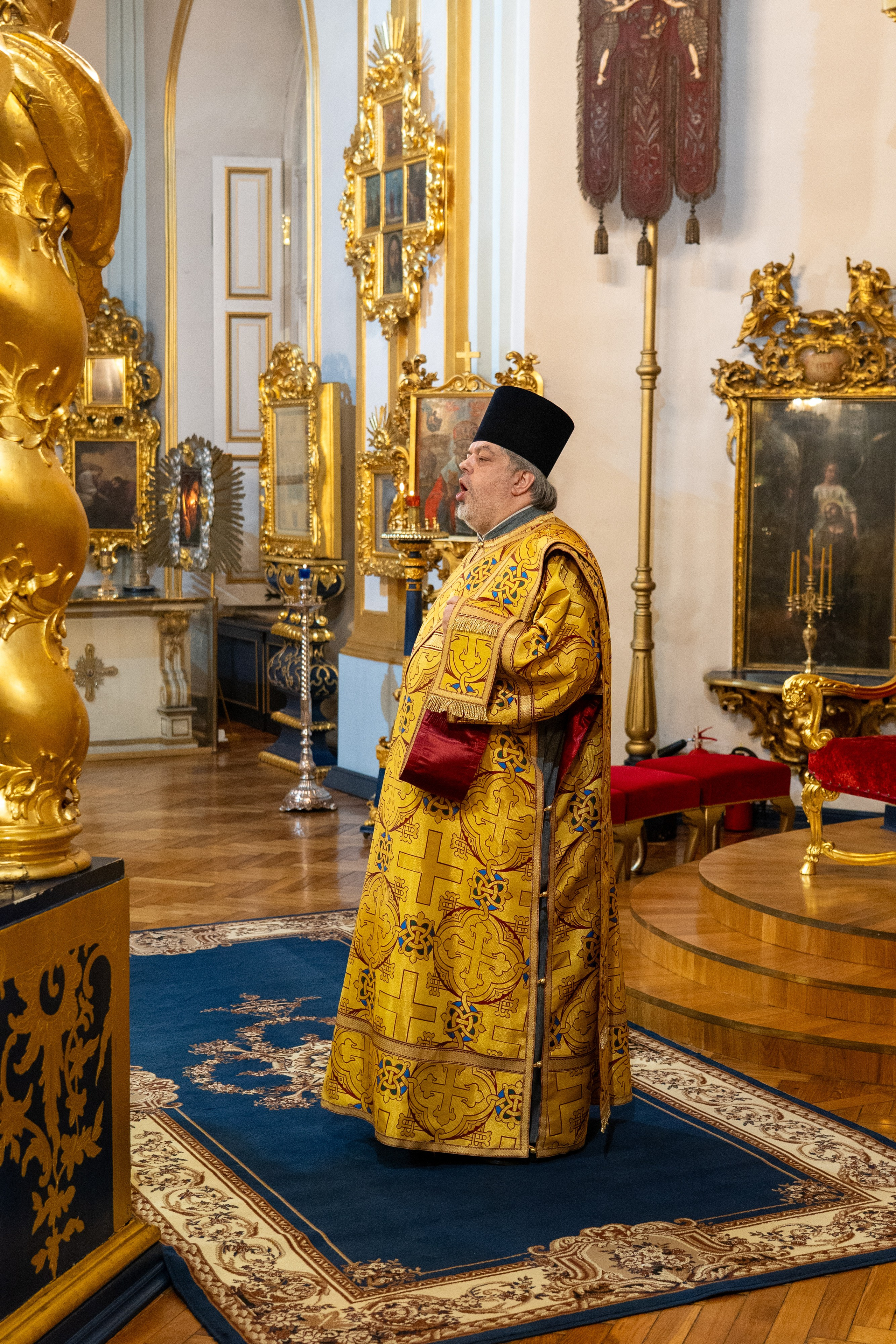 Вечерня. Молебен на Новый год. НИКОЛО-БОГОЯВЛЕНСКИЙ МОРСКОЙ СОБОР
