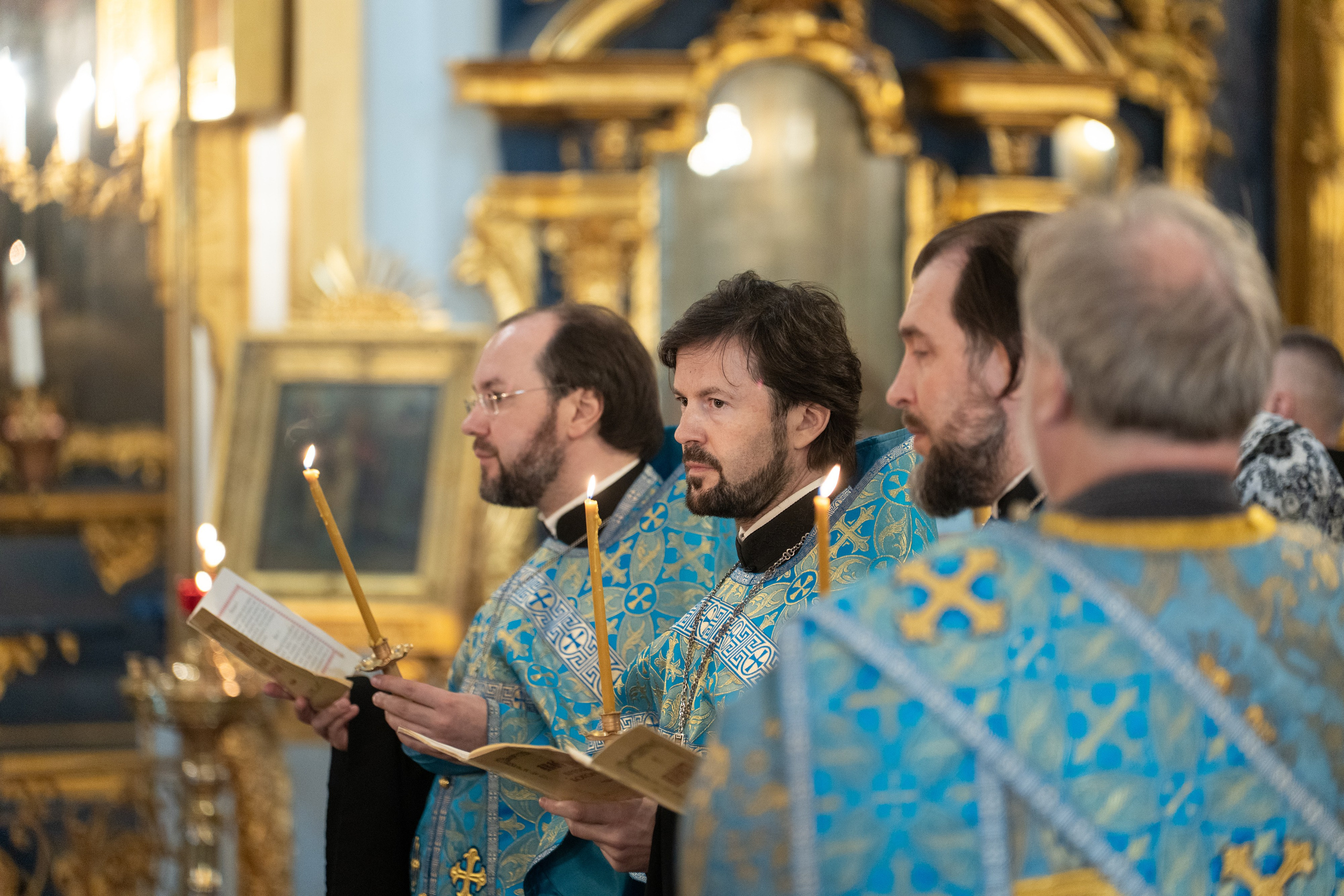 Утреня с акафистом Пресвятой Богородице. НИКОЛО-БОГОЯВЛЕНСКИЙ МОРСКОЙ СОБОР