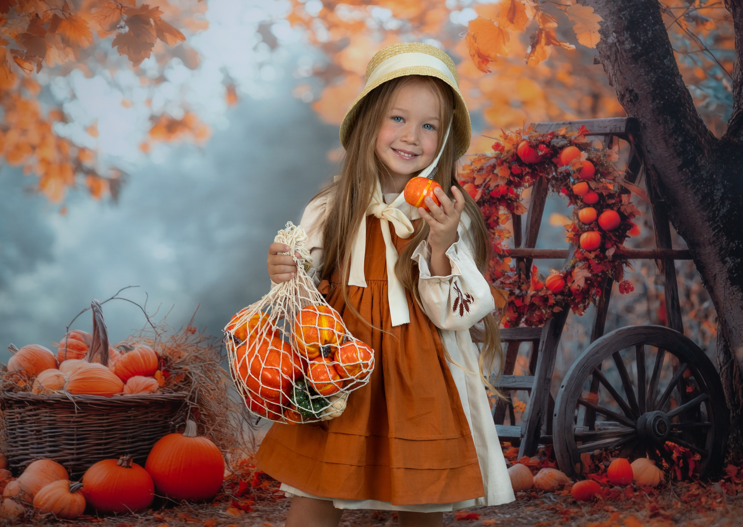 Осеняя съемка. Фиксики Детская фотостудия