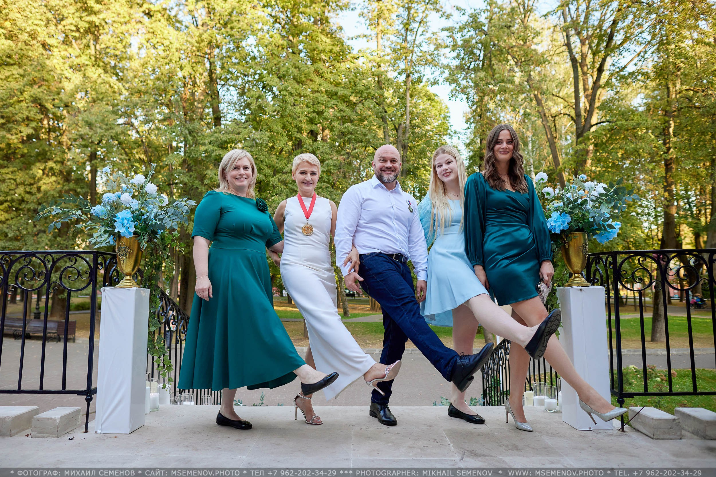 Юбилейная свадьба Григория и Дины!. Photographer for business Mikhail Semenov. Aqua photo studio, photo school