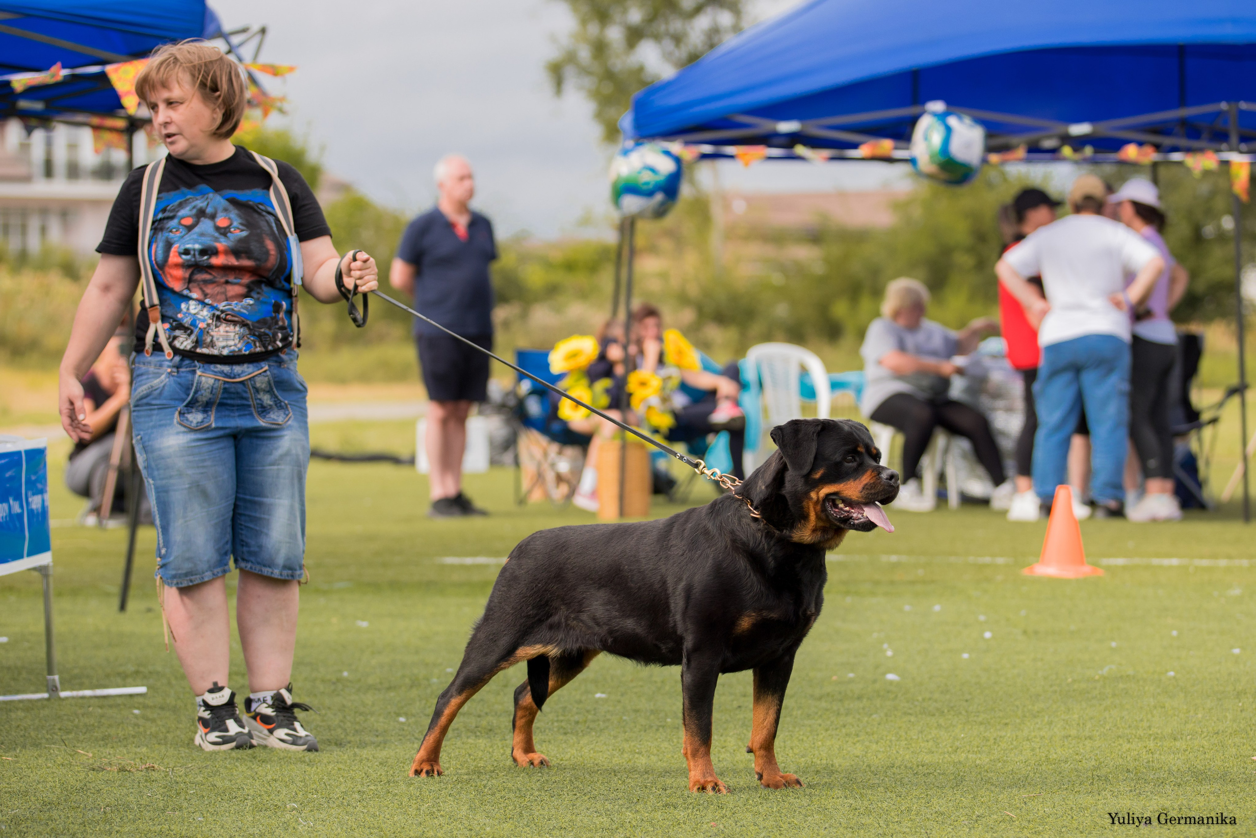 Анапа 16-17.09.2023 моно ротвейлеров. Фотограф-анималист Юлия Германика