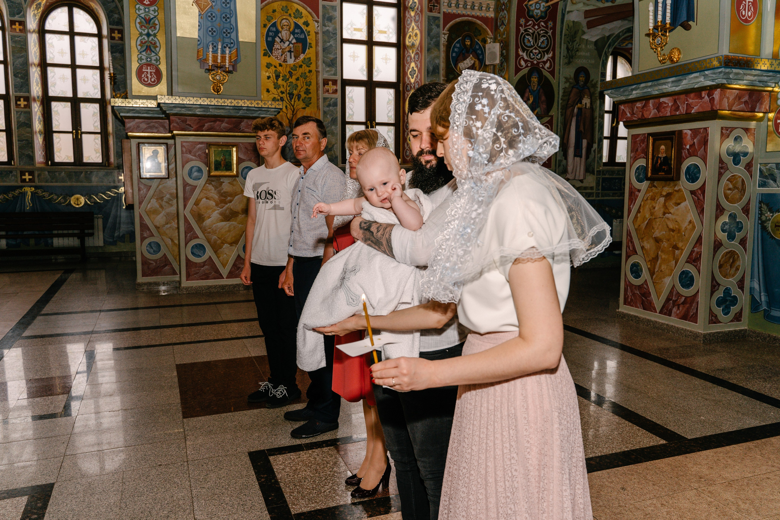 Крещение Федора. Свадебный фотограф Юлия Копылова