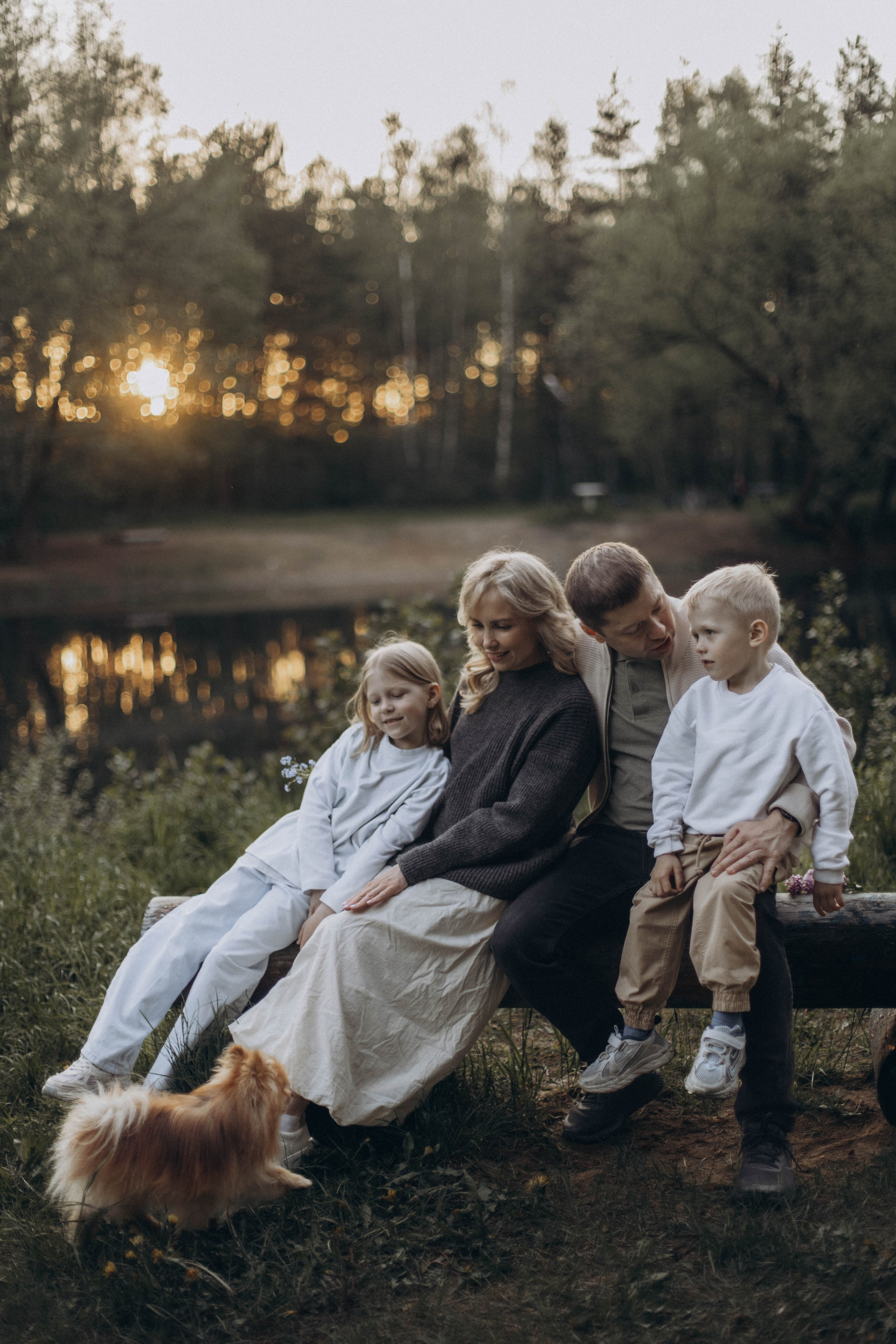 Кирилл, Катя, Полина и Артем. Семейный фотограф Москва Ирина Малышева