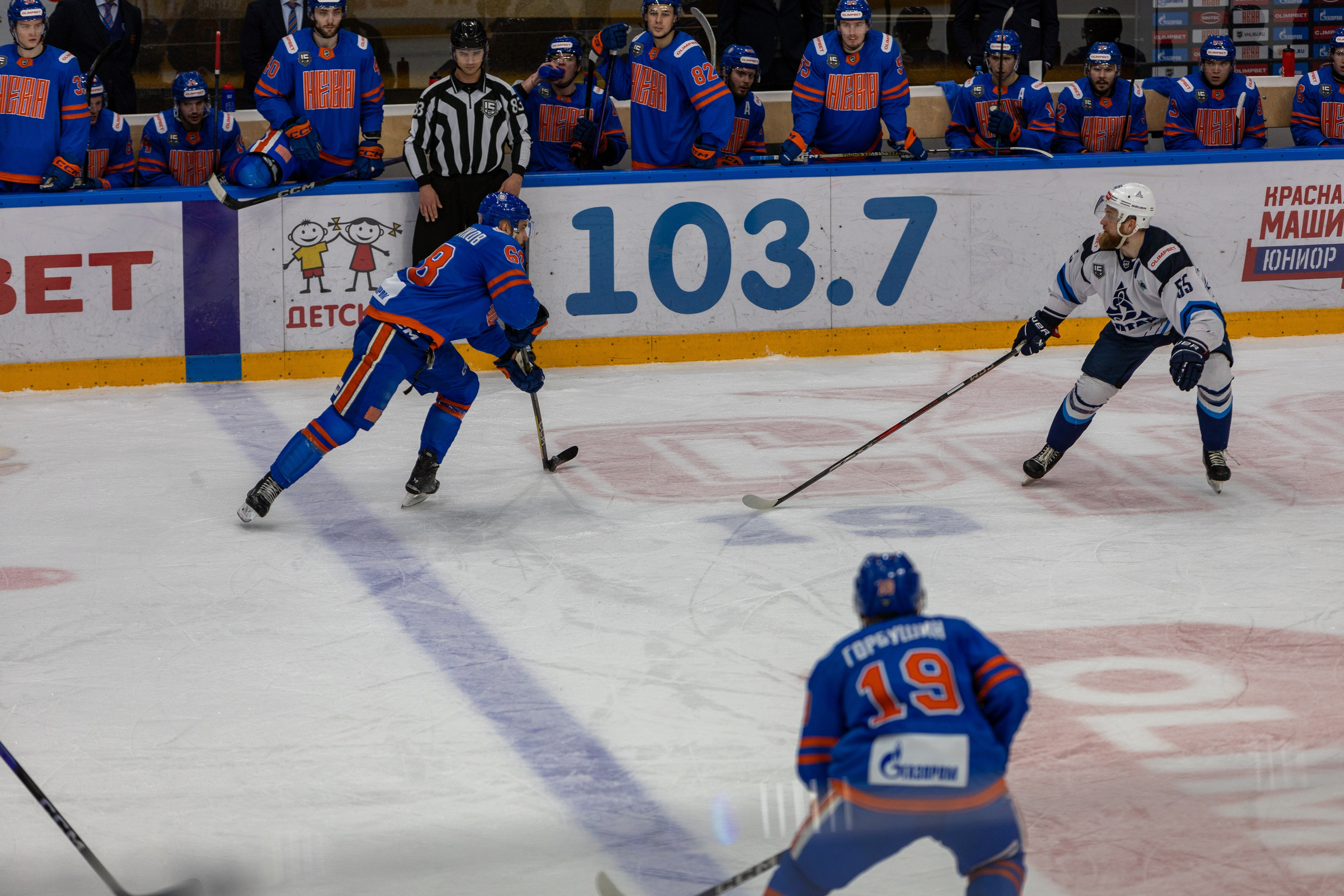 Хоккей СКА-Нева — Динамо-Алтай. Репортажный фотограф Санкт-Петербург | Роман Карбышев