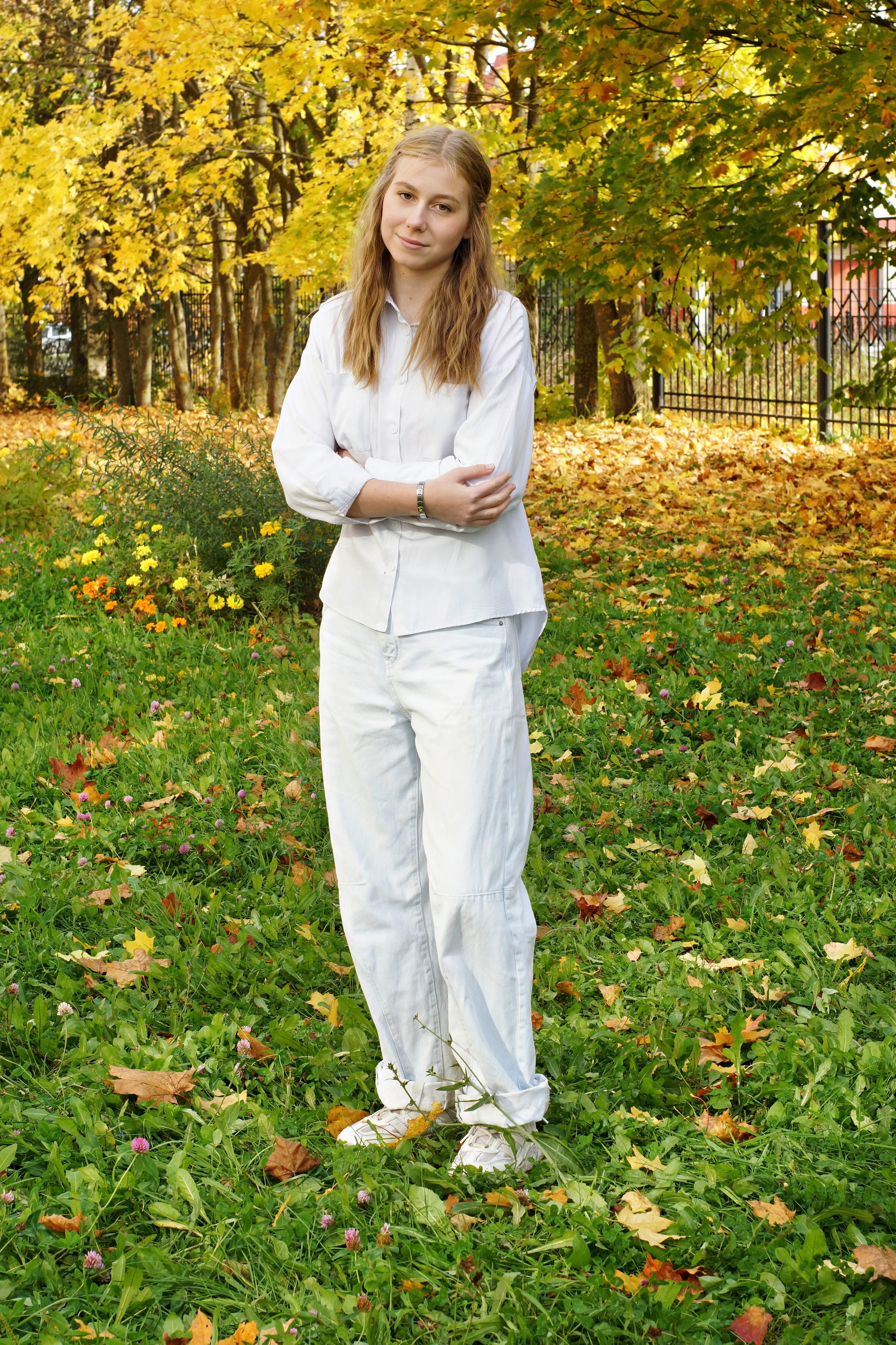 Осенняя фотосессия в школе г. Йошкар-Ола