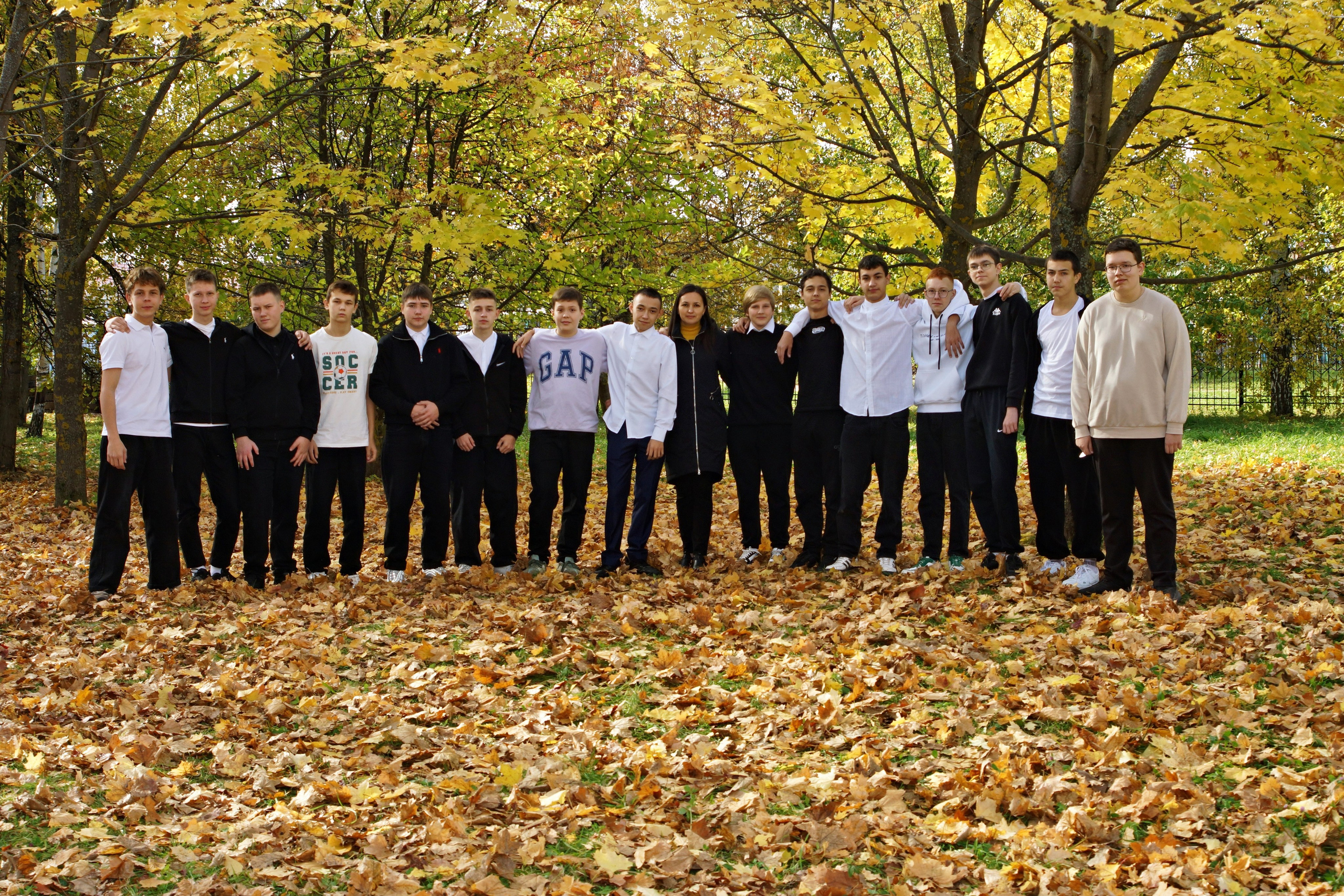 Осенняя фотосессия в школе г. Йошкар-Ола