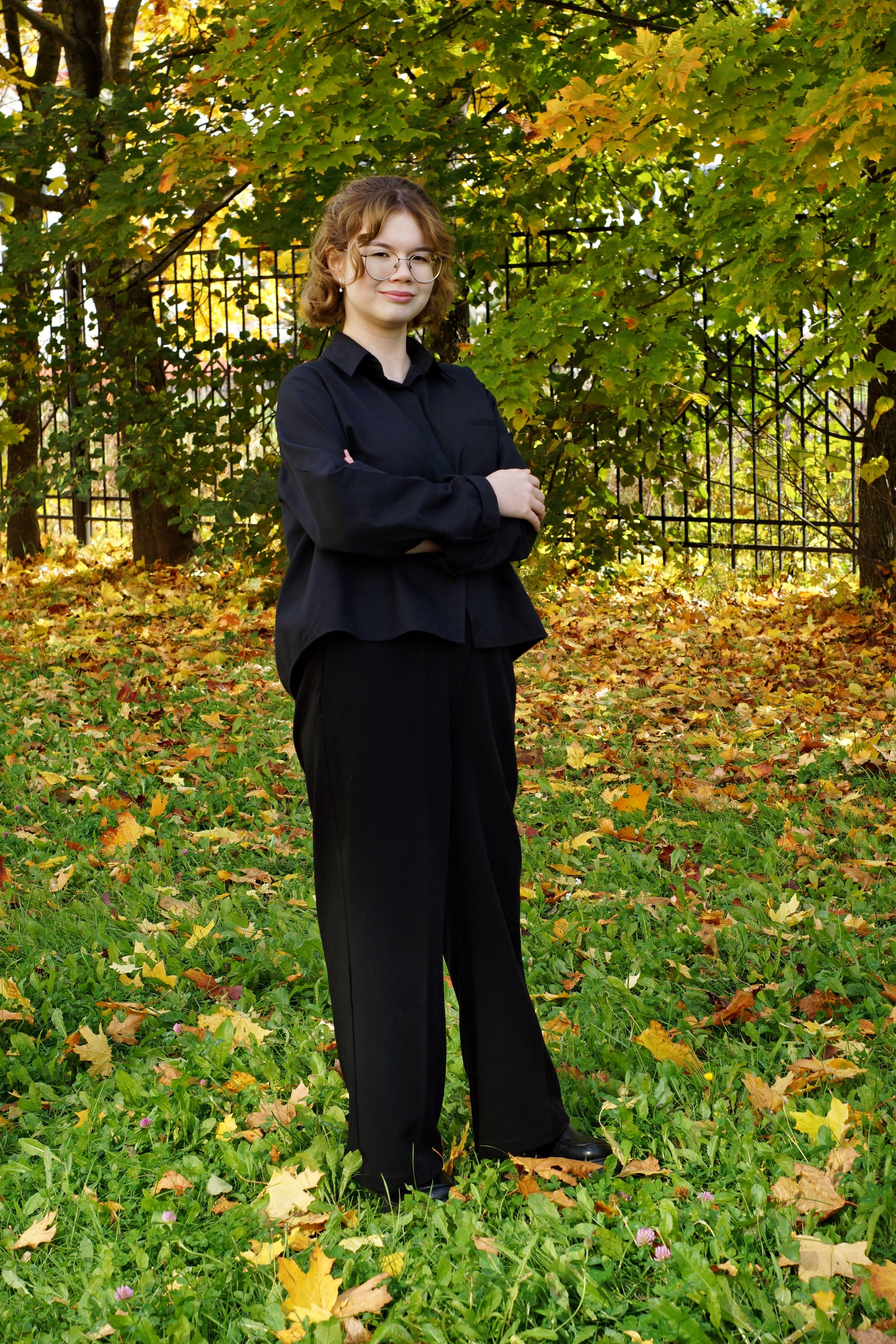 Осенняя фотосессия в школе г. Йошкар-Ола