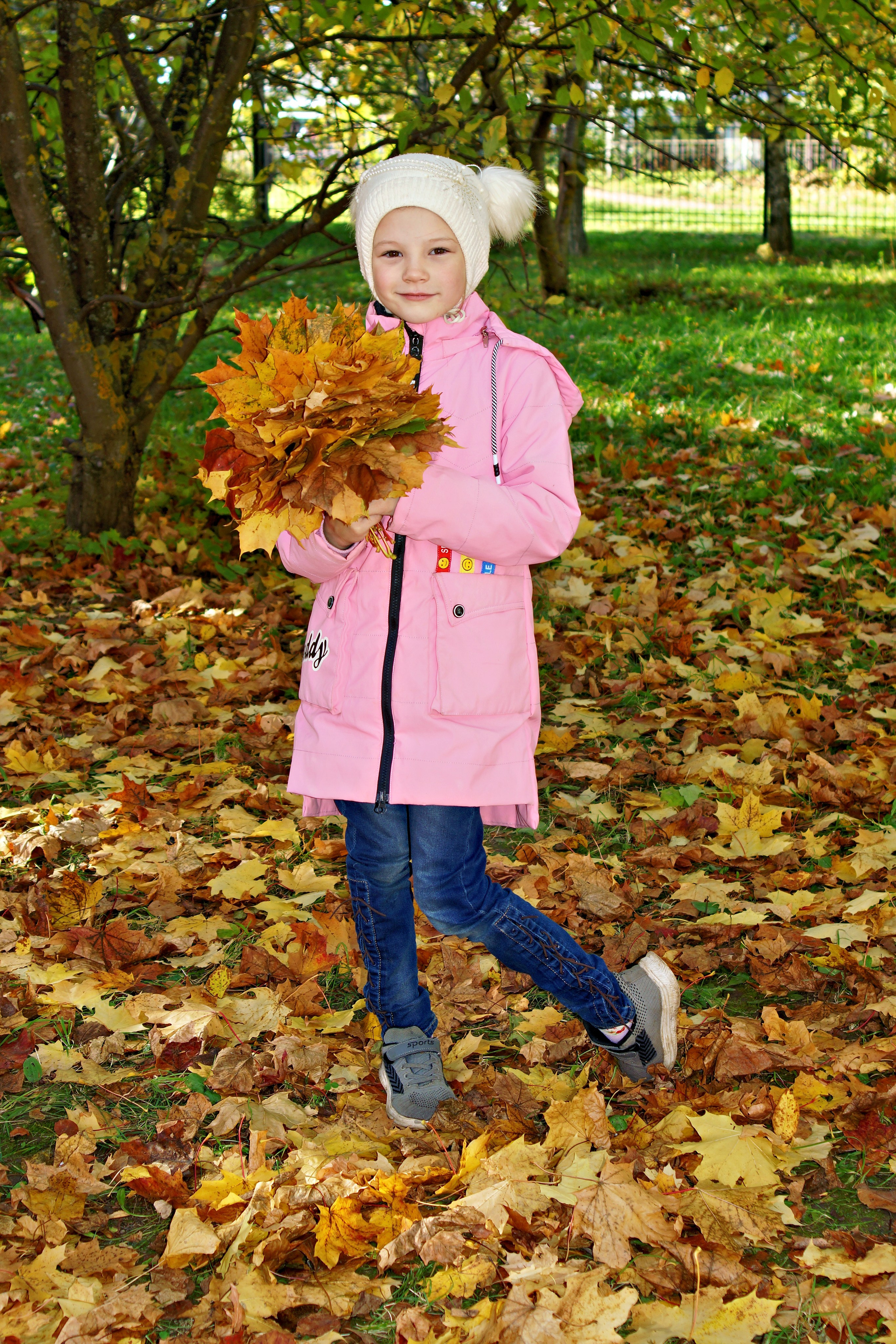 Осенняя фотосессия в детском саду г. Йошкар-Ола