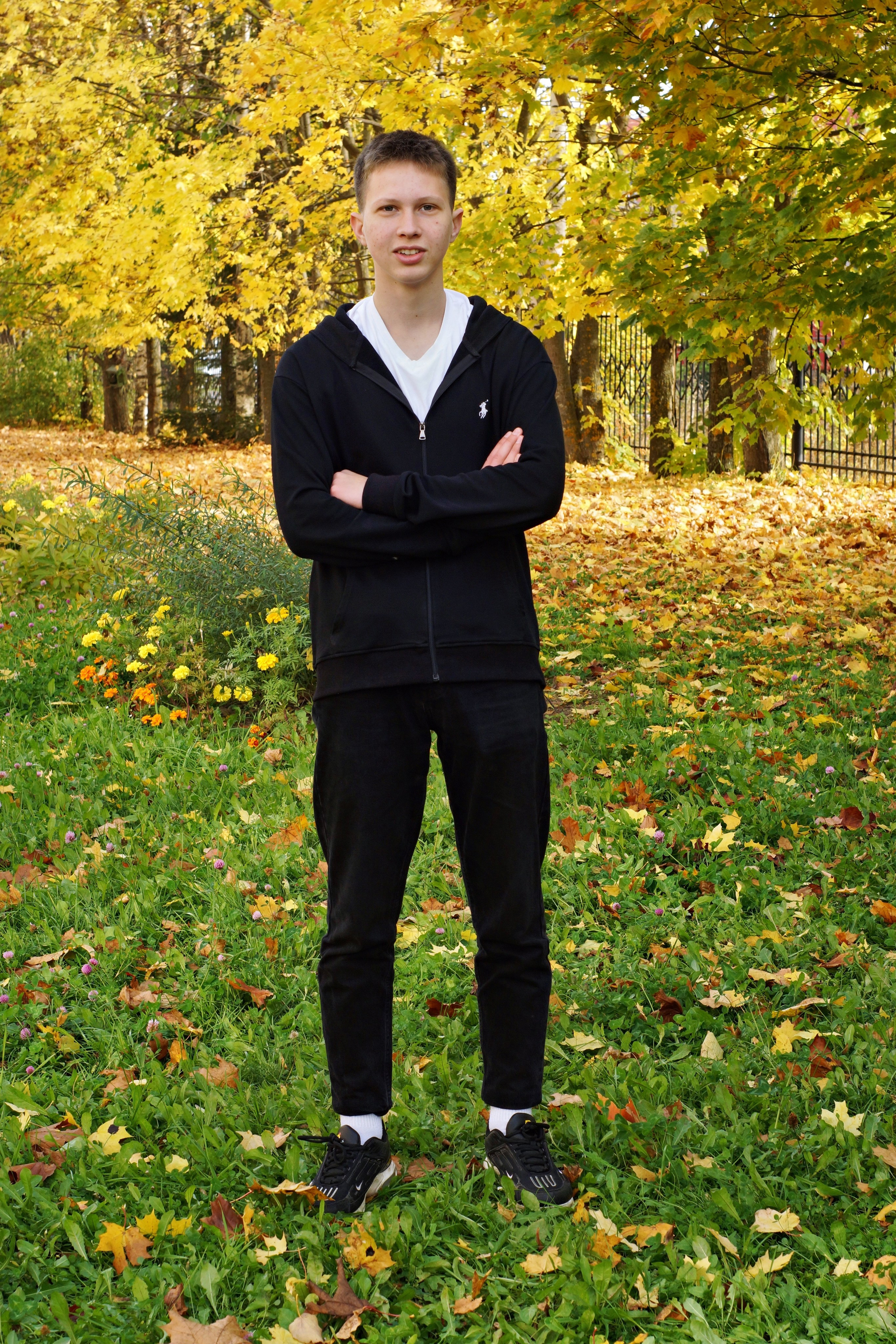 Осенняя фотосессия в школе г. Йошкар-Ола