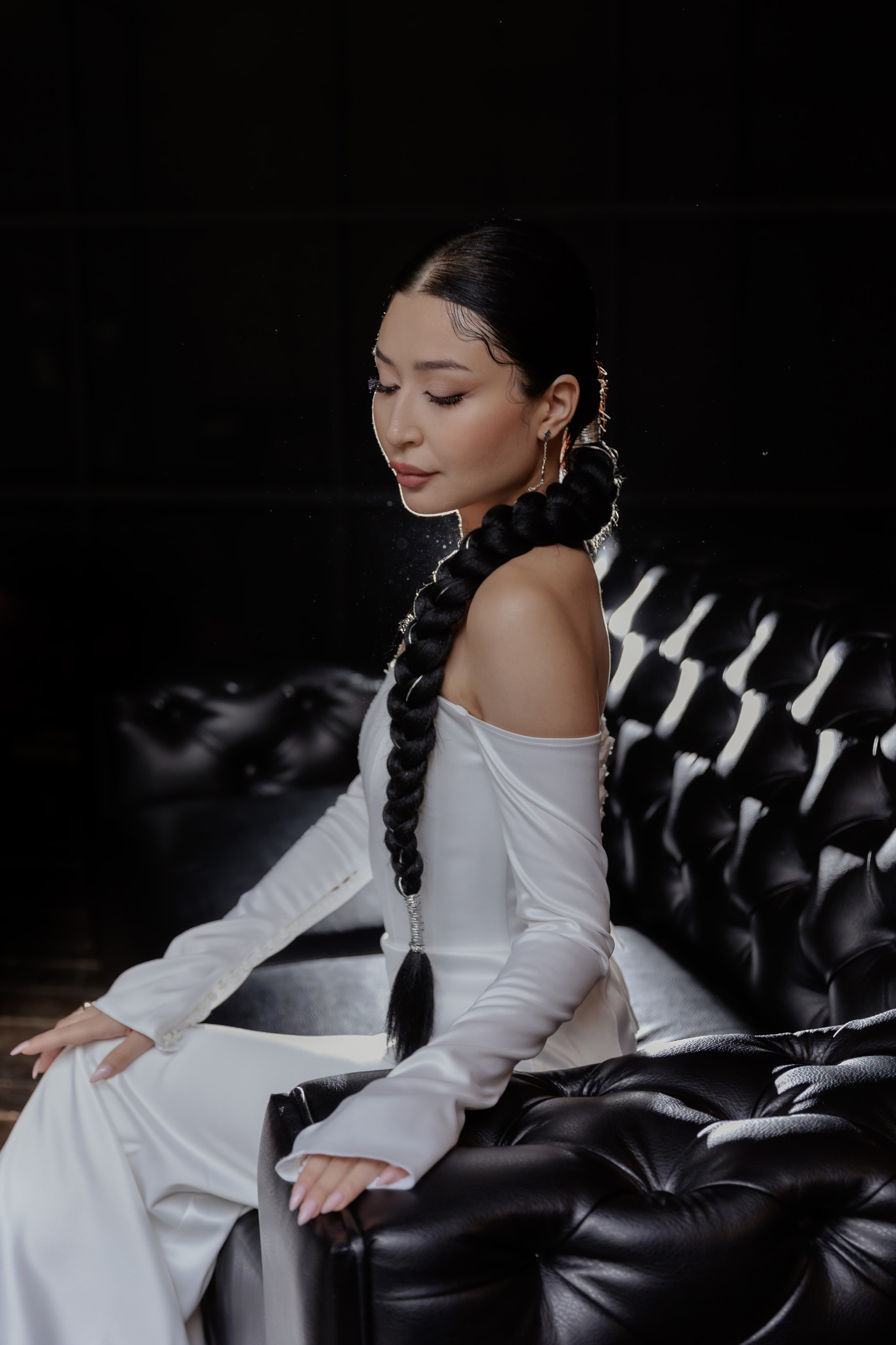 Свадебная в студии. Фотограф Костанай Кукуруза Анжела