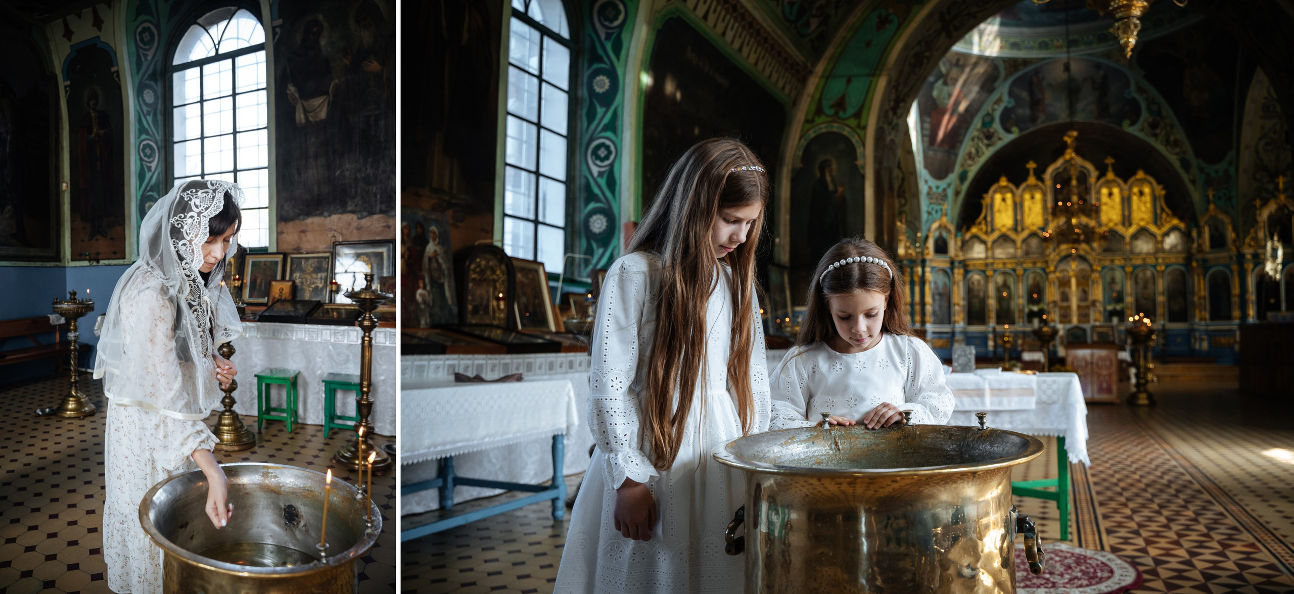 Крещение Агаты. Главная