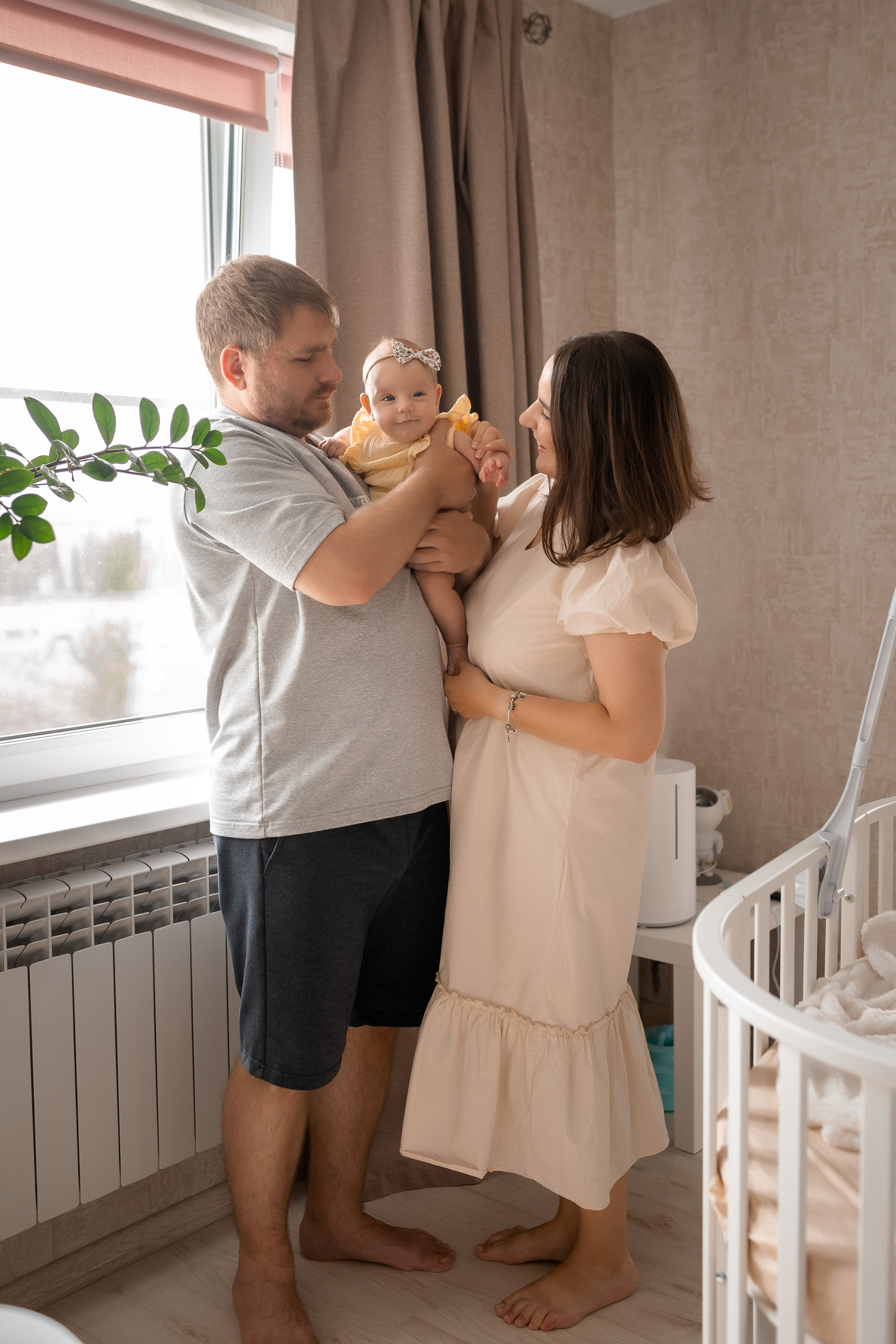 Домашняя съемка в стиле лайфстайл. Фотограф новорожденных г. Рязань, детский и семейный фотограф