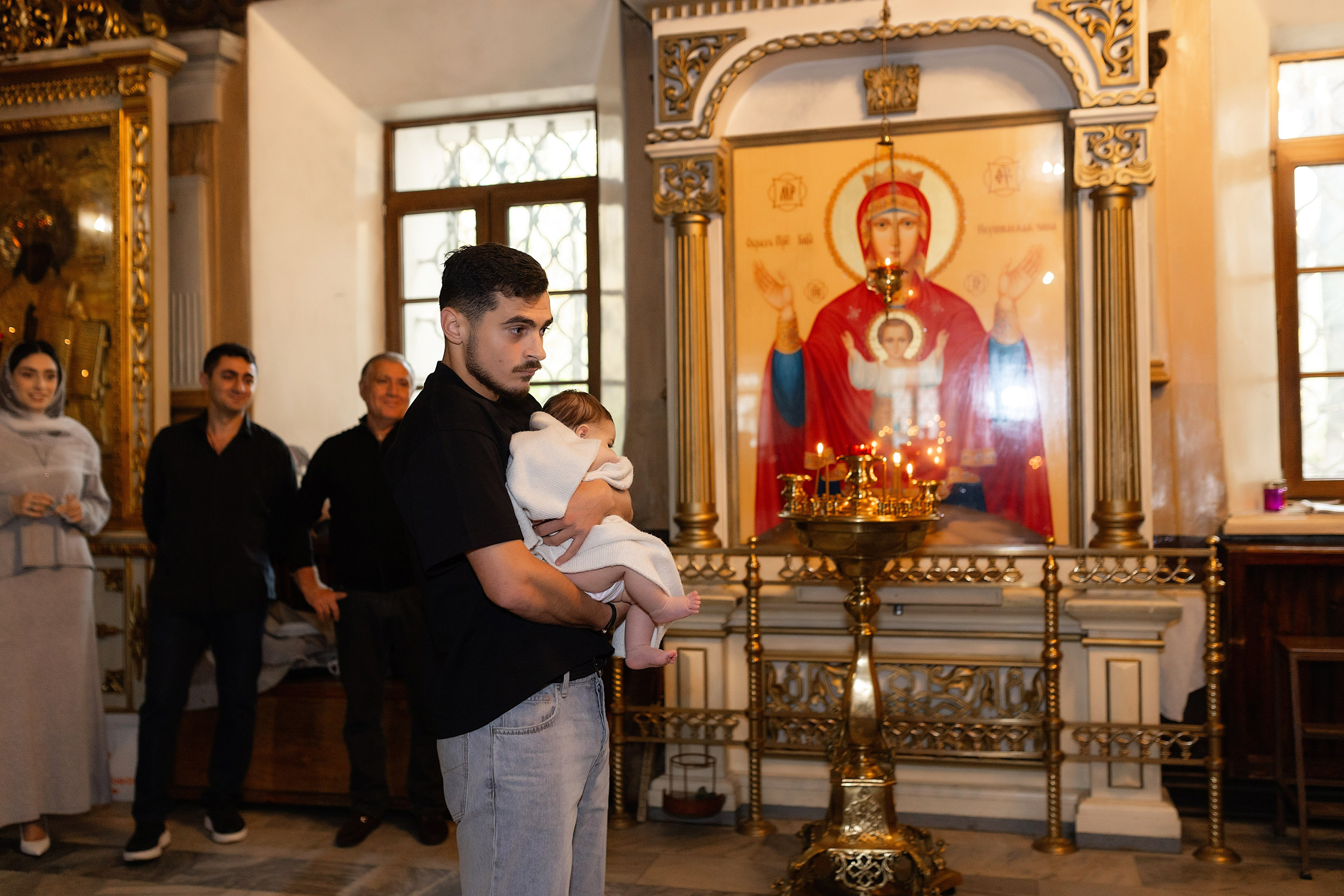Таинство крещения Лилии. Фотограф в Железнодорожном и Балашихе