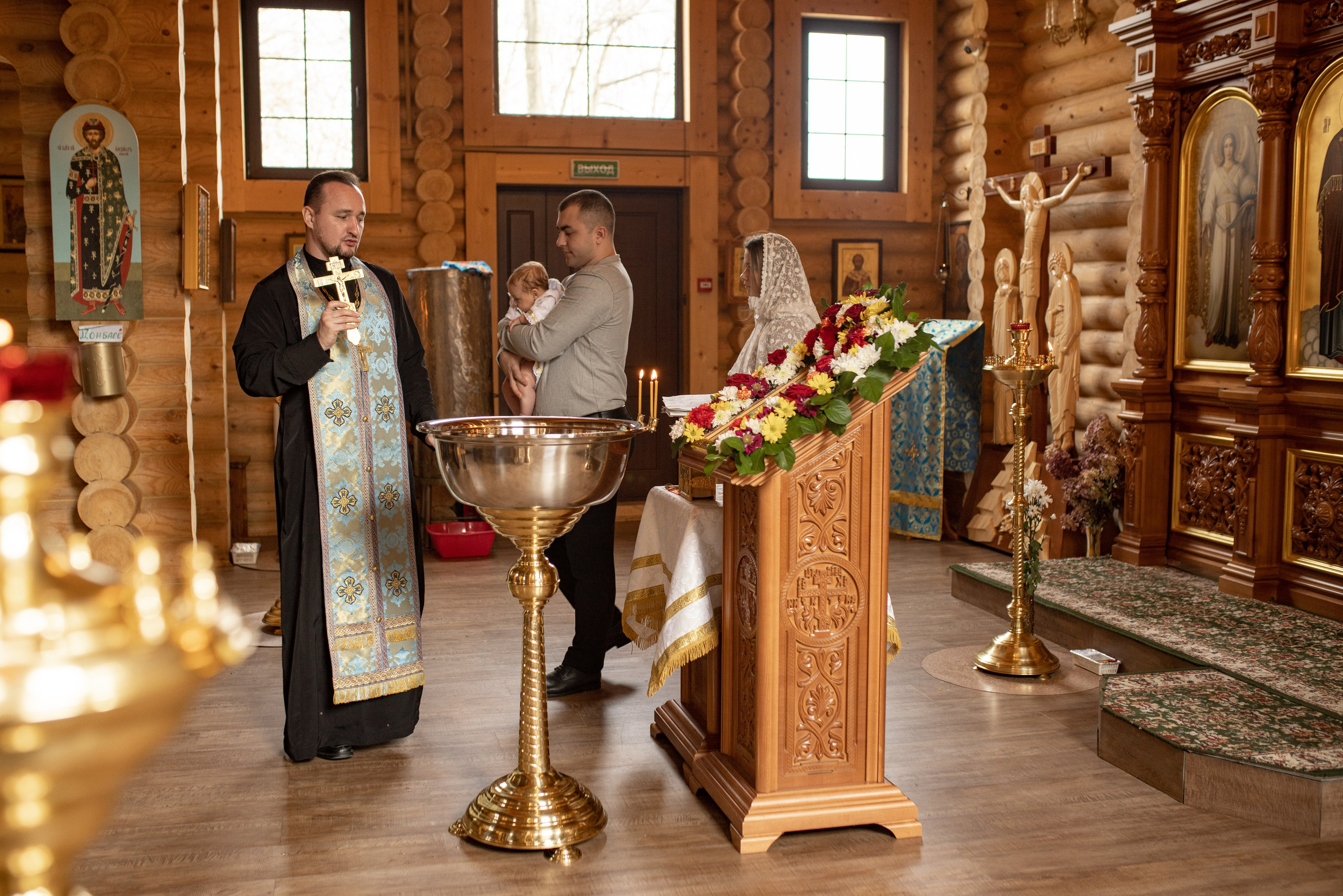 Таинство крещения Марка. Фотограф в Железнодорожном и Балашихе