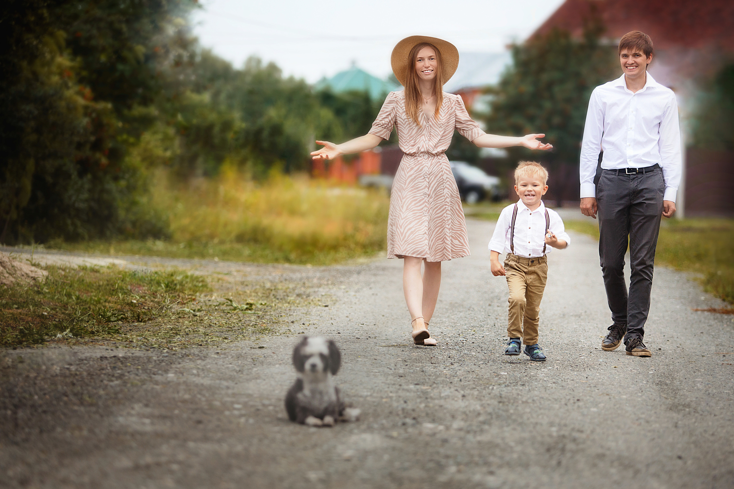 Фотосессия семьи Шмаковых. Фотограф в Москве Оксана Цехмистер