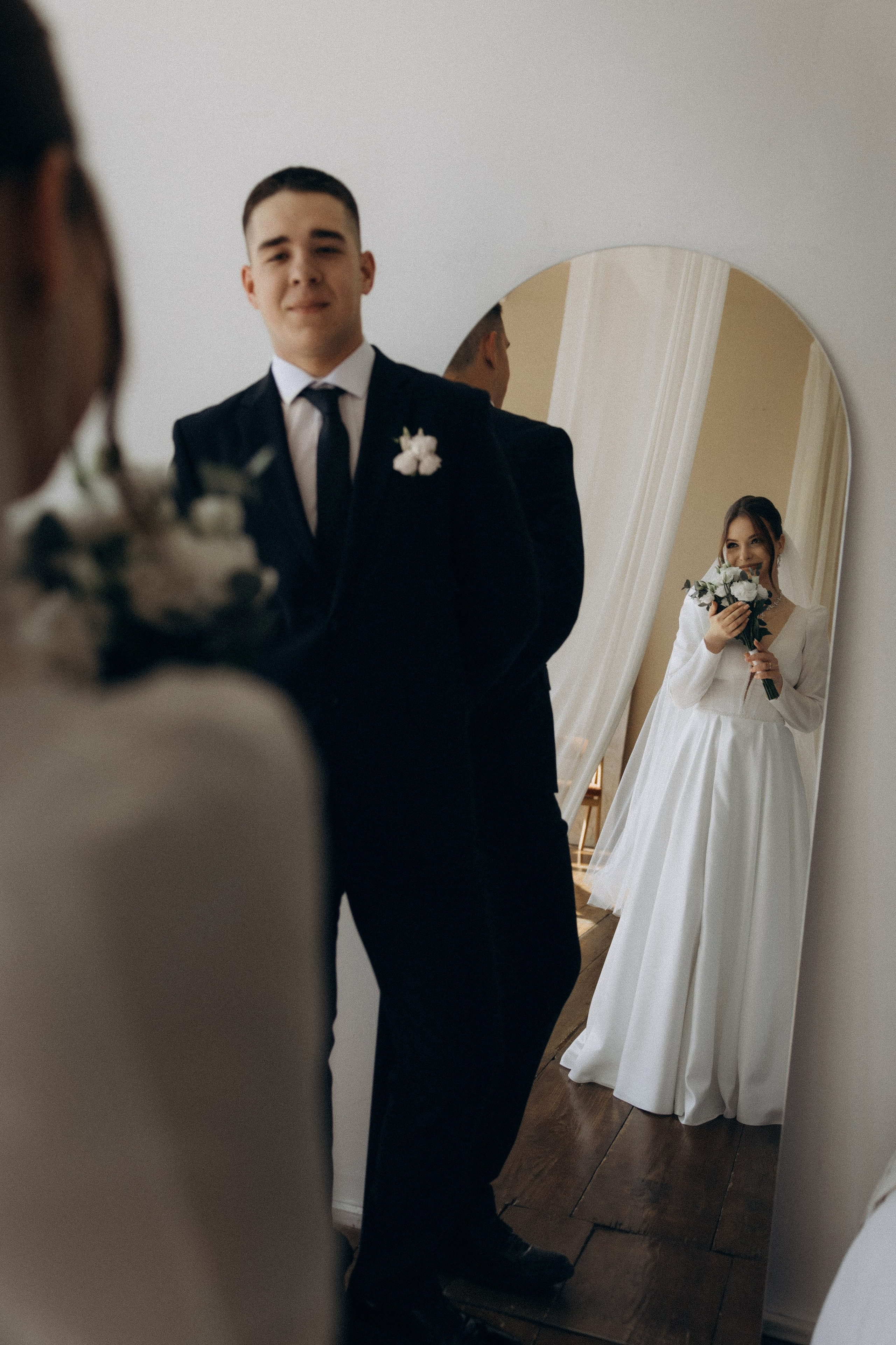 Свадебная фотосессия в фотостудии Пензы для Виктории и Михаила