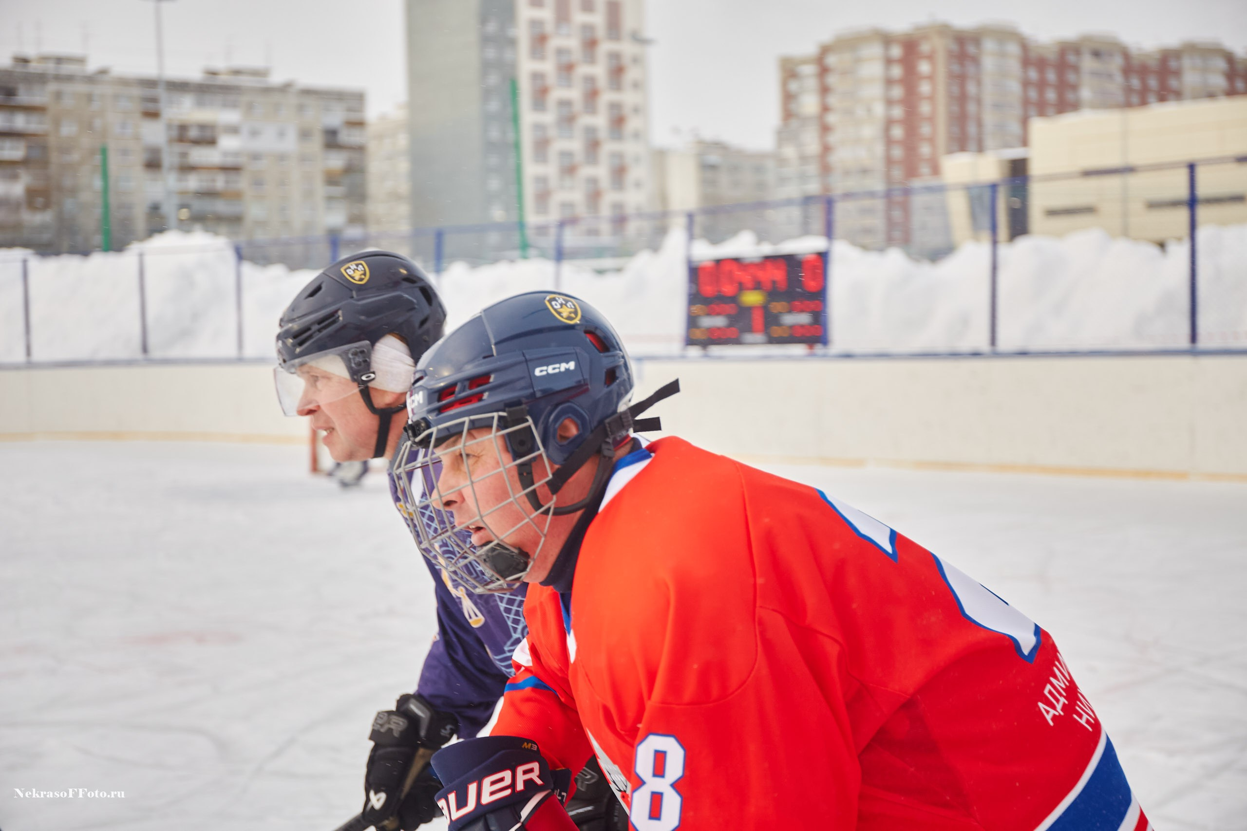 Турнир по хоккею «Русская классика» в рамках Офицерской хоккейной лиги. Спортивный фотограф Некрасов Денис