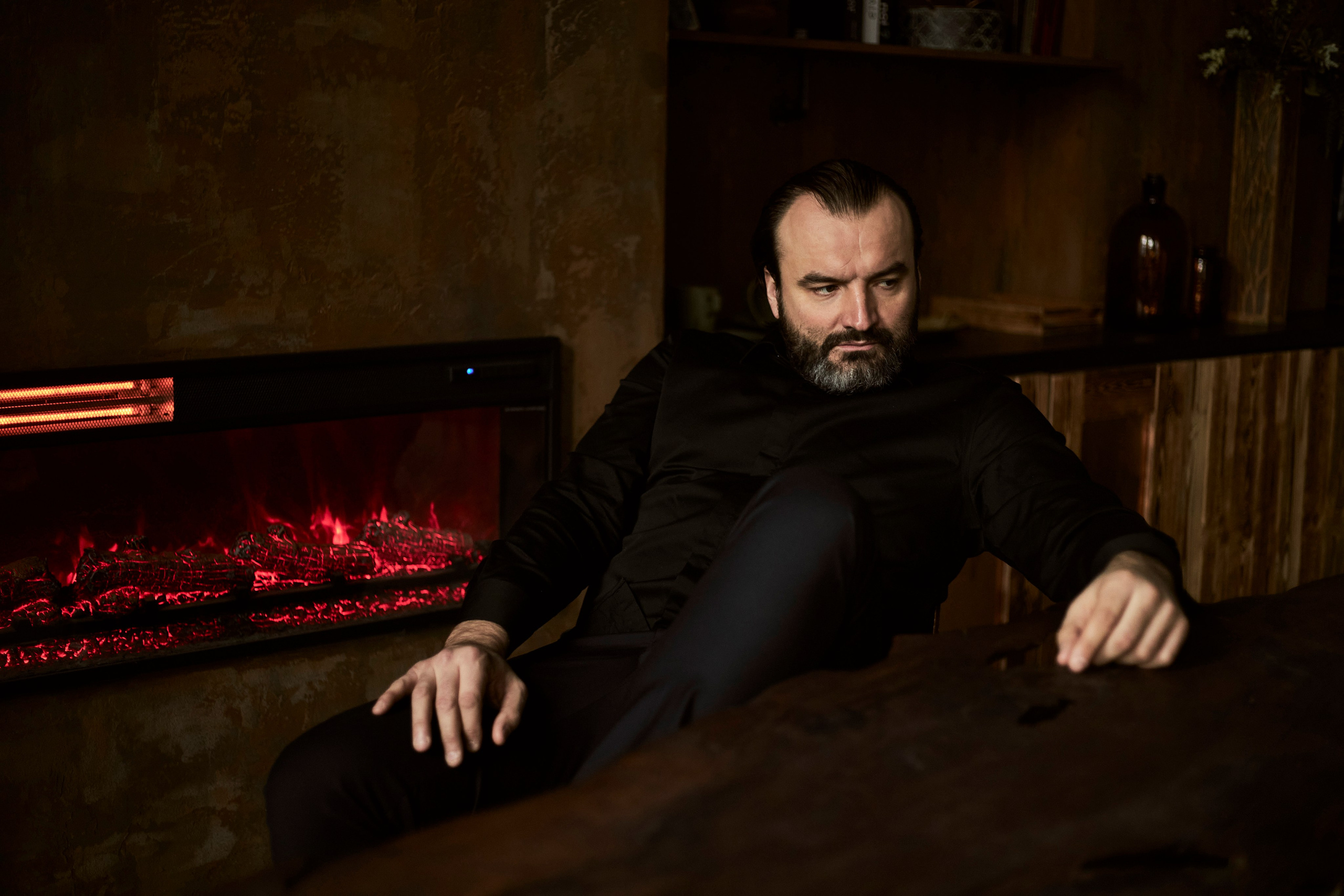 Мужской портрет — Фотосессия в студии. Анна Потявина. Фотограф Москва