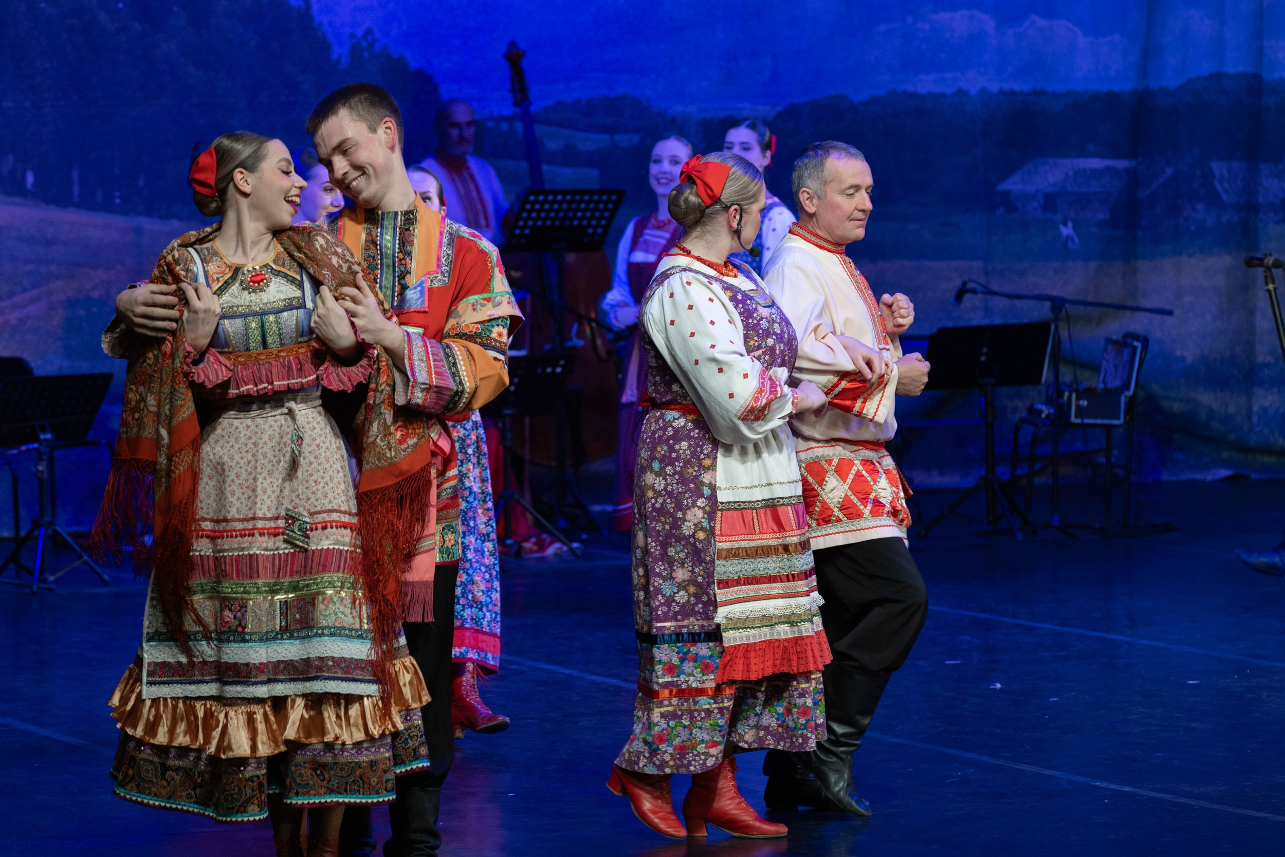 Фотосъемка юбилейного концерта ансамбля Вологодчины «Русский Север»