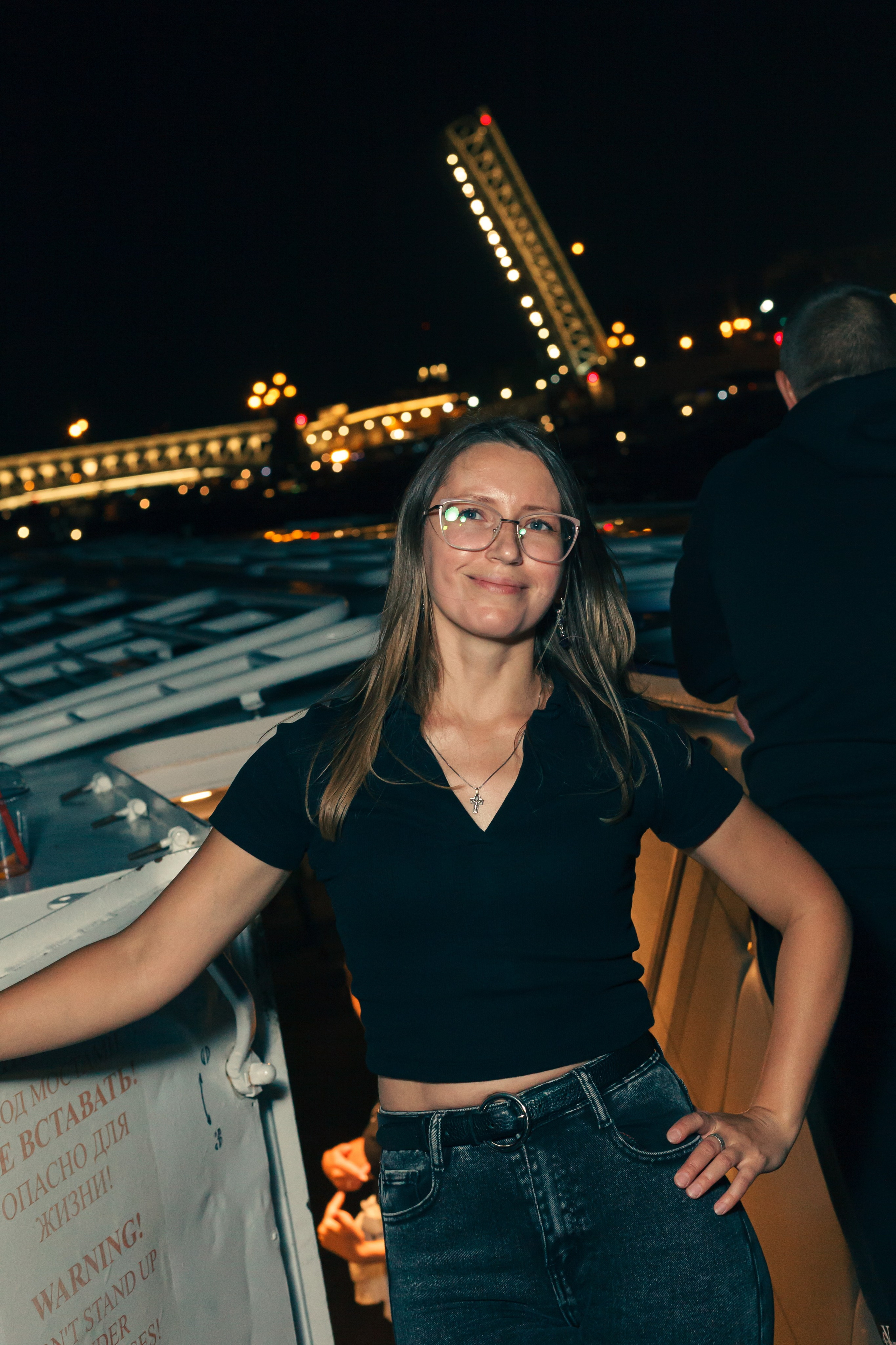 Ночной теплоход. Фотограф в Санкт — Петербурге Валерий Гаухман