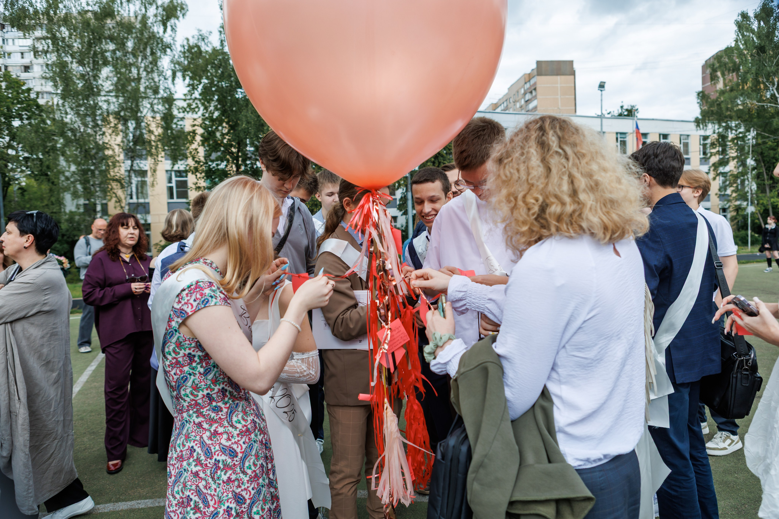 9 класс / Выпускной / Гимназия № 1558 / г. Москва. Детский и семейный фотограф Мария Киселёва. Москва
