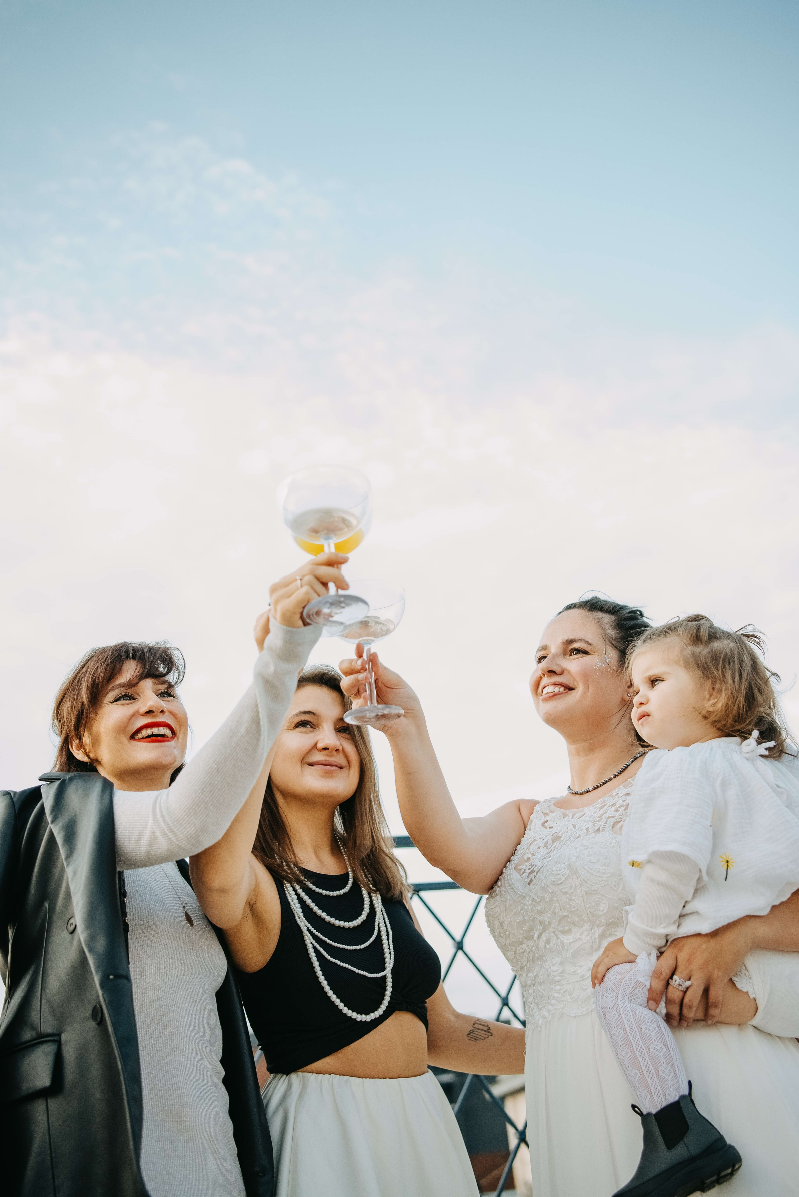 Вечеринка на крыше. Портретный и свадебный фотограф в Тбилиси • xeniqo