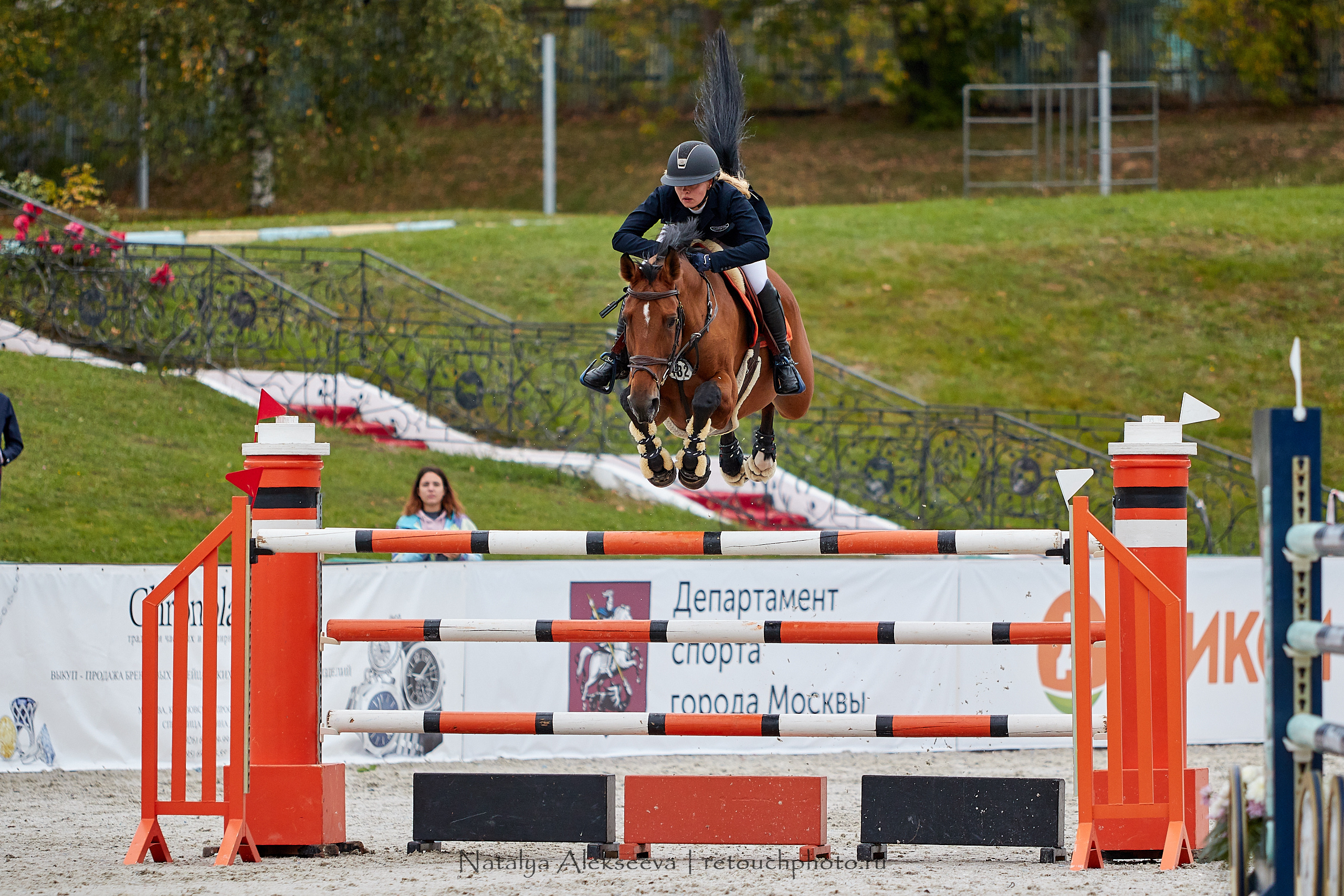 CSI 3*, Grand Prix 145 cm, LR, ГБУ СШ Битца | 09'2019. Репортажный фотограф и ретушер в Москве Наталья Алексеева