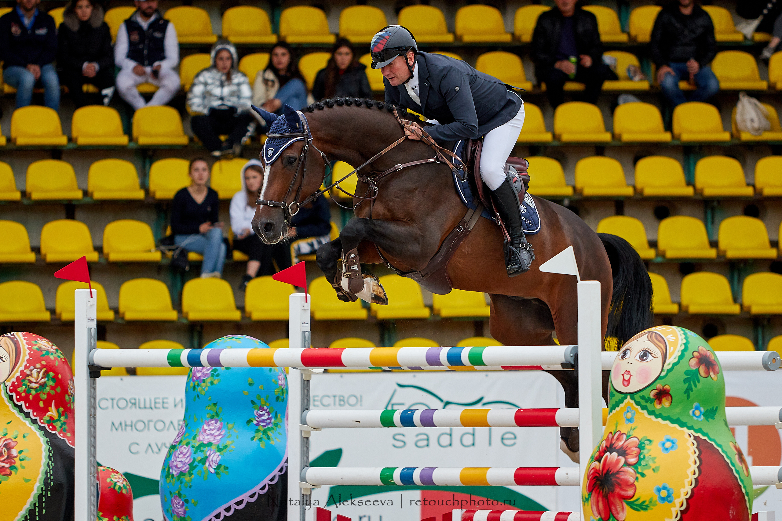 CSI 3*, Grand Prix 145 cm, LR, ГБУ СШ Битца | 09'2019. Репортажный фотограф и ретушер в Москве Наталья Алексеева