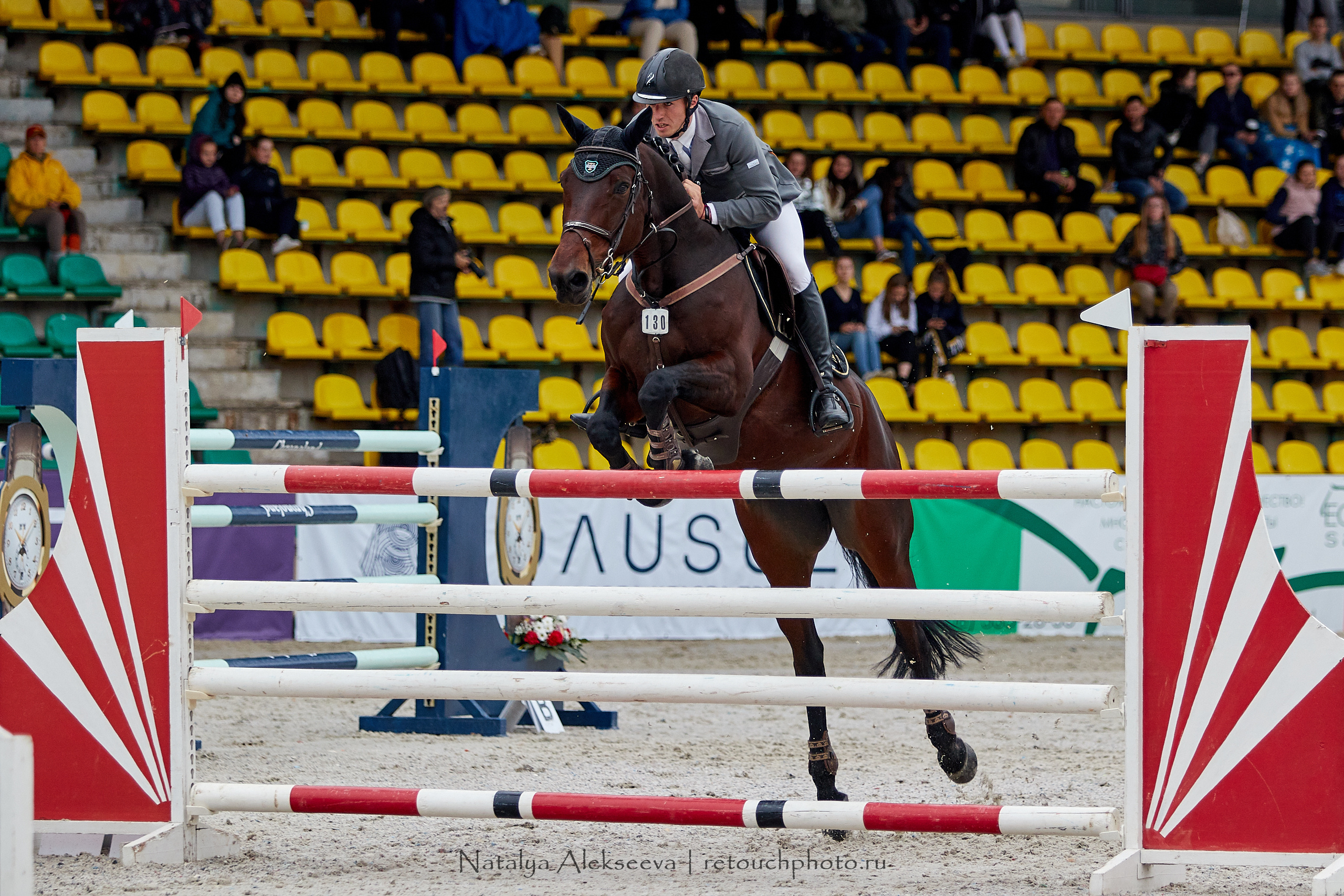 CSI 3*, Grand Prix 145 cm, LR, ГБУ СШ Битца | 09'2019. Репортажный фотограф и ретушер в Москве Наталья Алексеева
