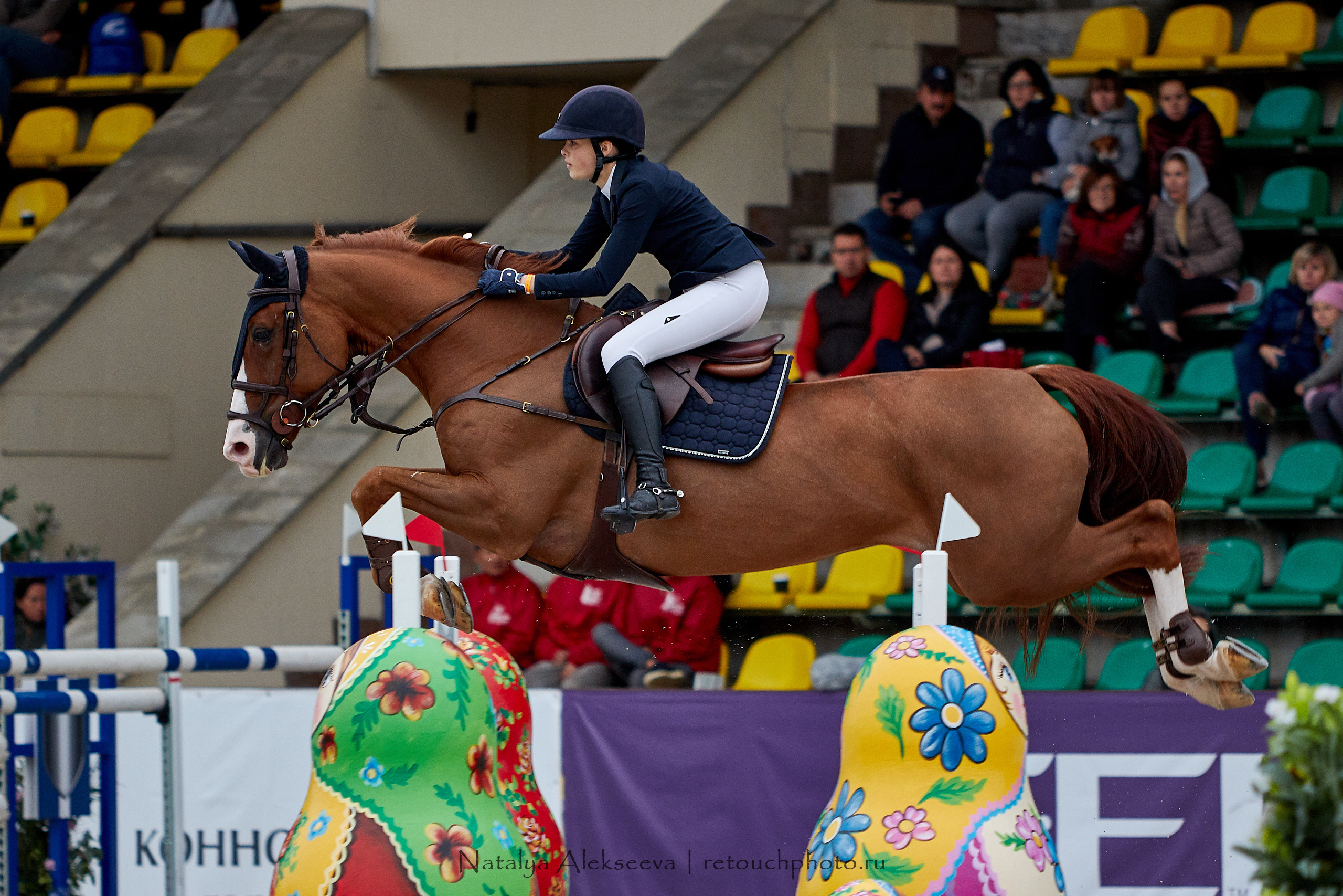 CSI 3*, Grand Prix 145 cm, LR, ГБУ СШ Битца | 09'2019. Репортажный фотограф и ретушер в Москве Наталья Алексеева