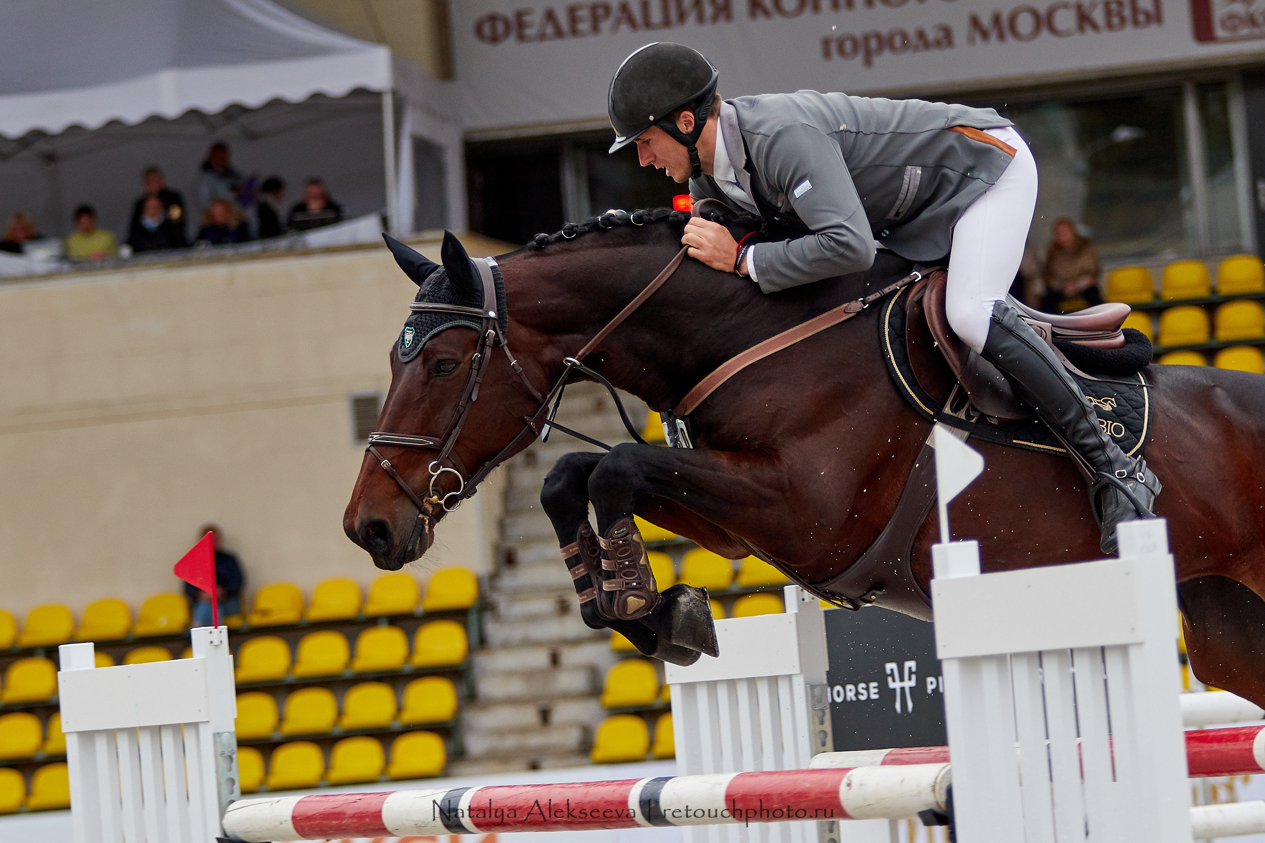 CSI 3*, Grand Prix 145 cm, LR, ГБУ СШ Битца | 09'2019. Репортажный фотограф и ретушер в Москве Наталья Алексеева