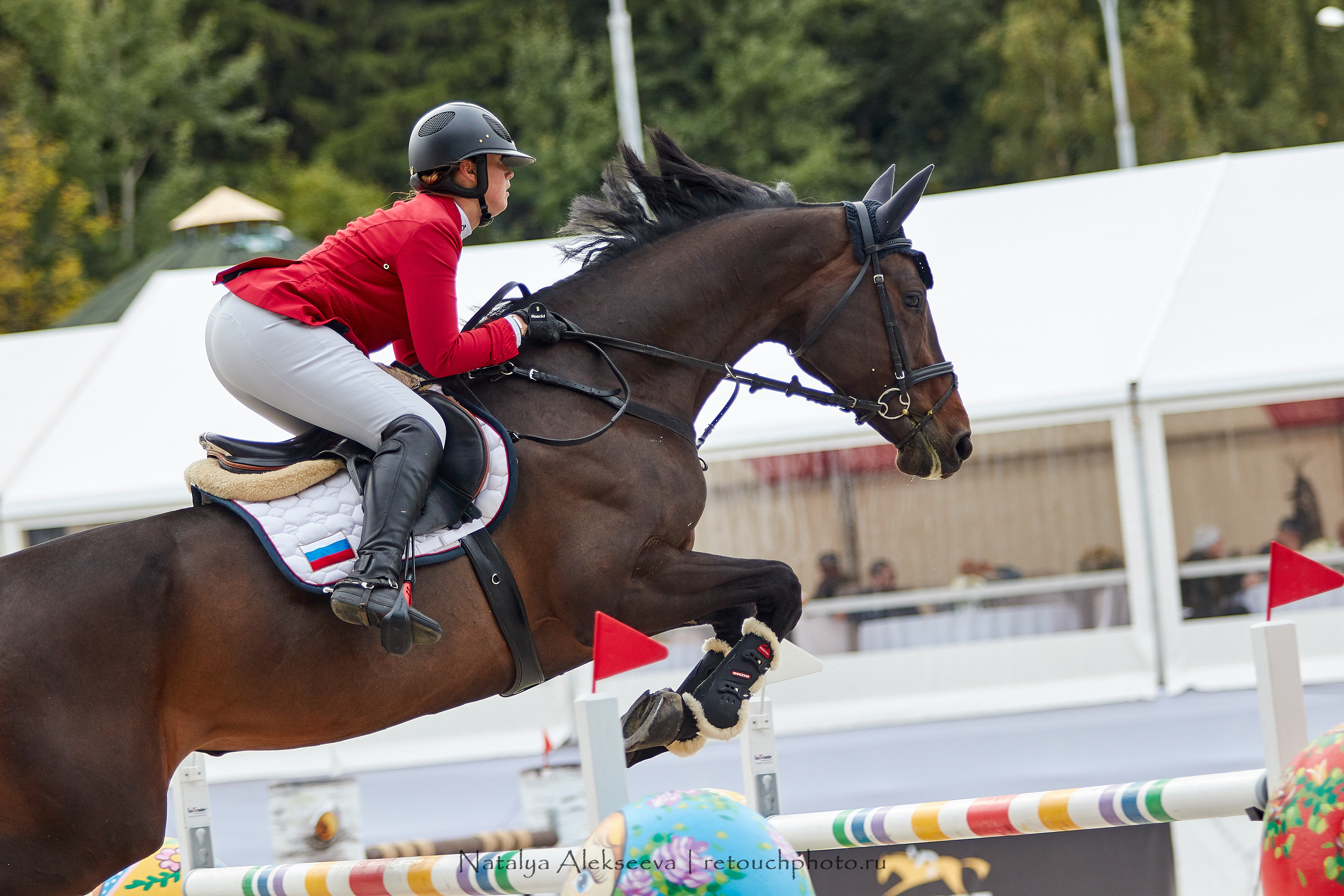 CSI 3*, Grand Prix 145 cm, LR, ГБУ СШ Битца | 09'2019. Репортажный фотограф и ретушер в Москве Наталья Алексеева
