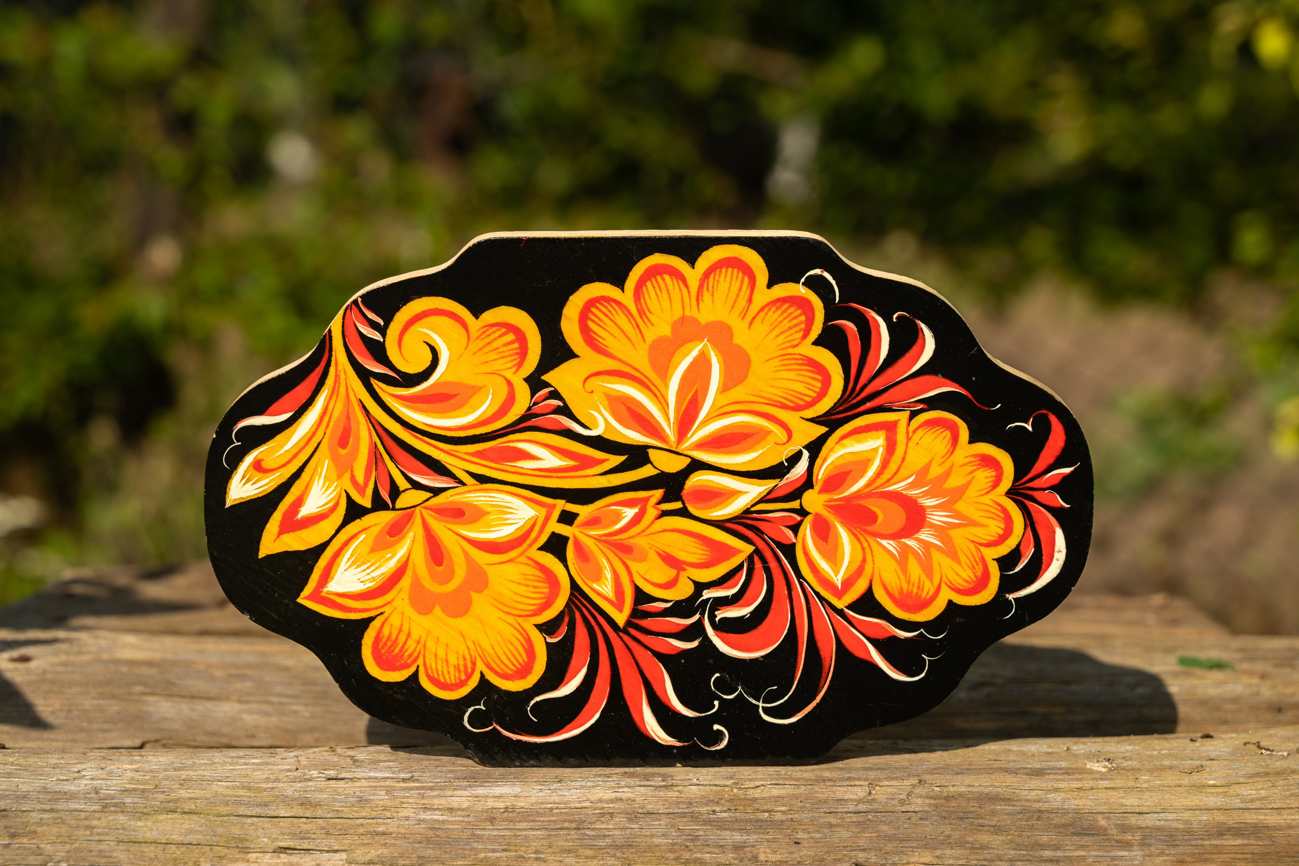Хохломская роспись, автор Елизавета Васильева. Sergmovich — Фиксирую реальность наилучшим образом