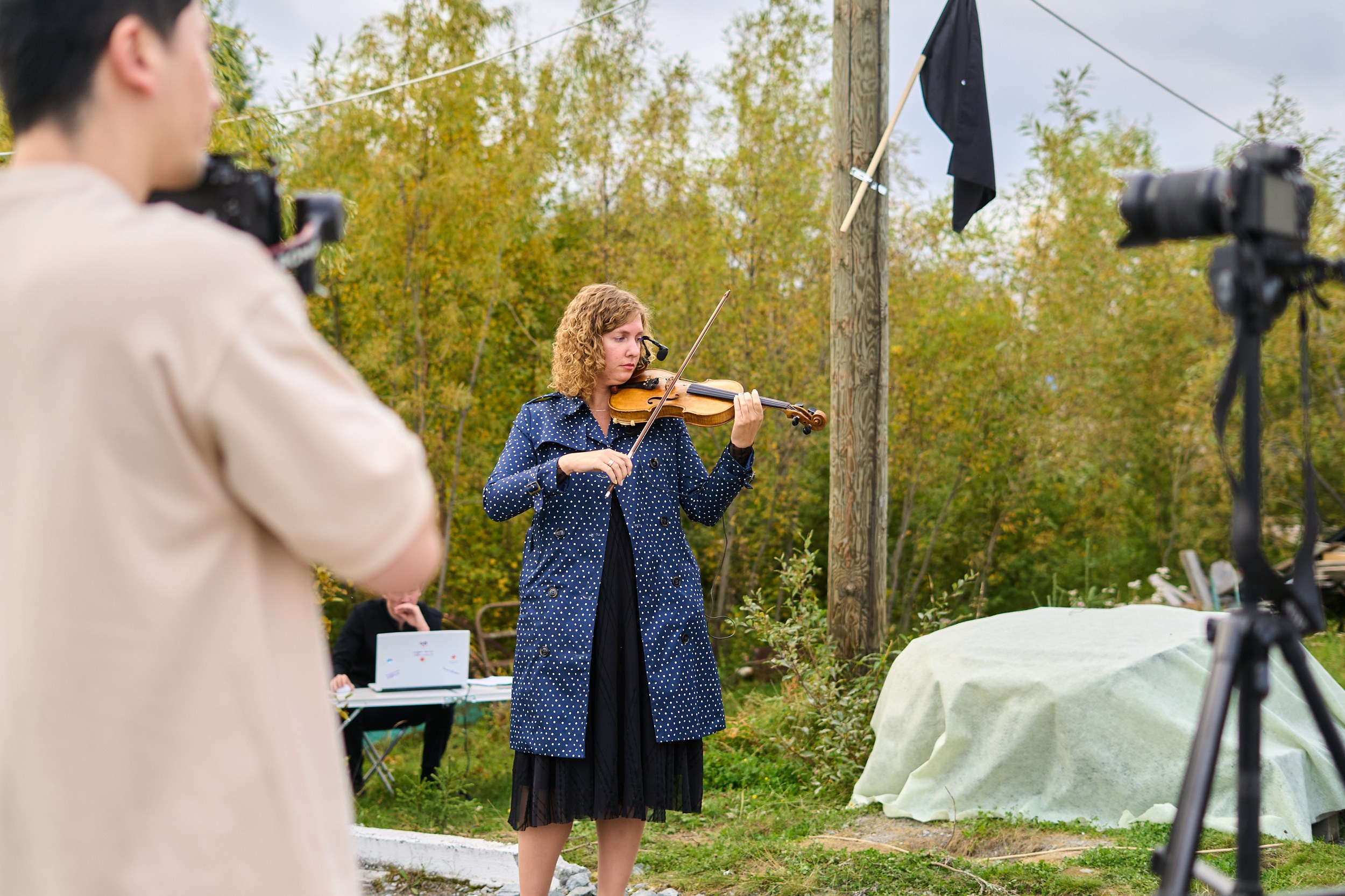 Открытие бальзаматорской «Кадавр». Фотограф Екатерина Зорина