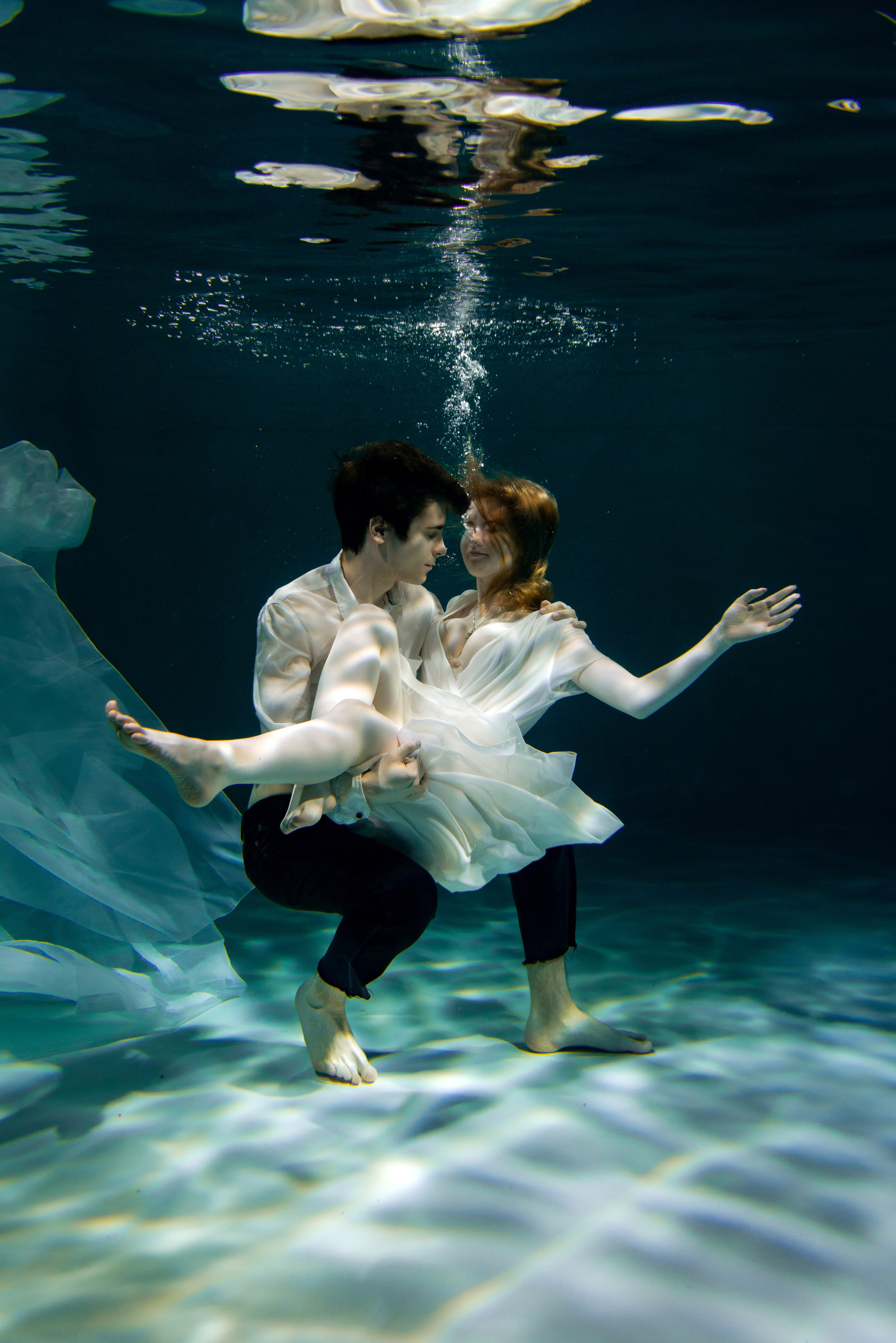 Под водой. Фотограф и дизайнер в Москве Екатерина Лобачева