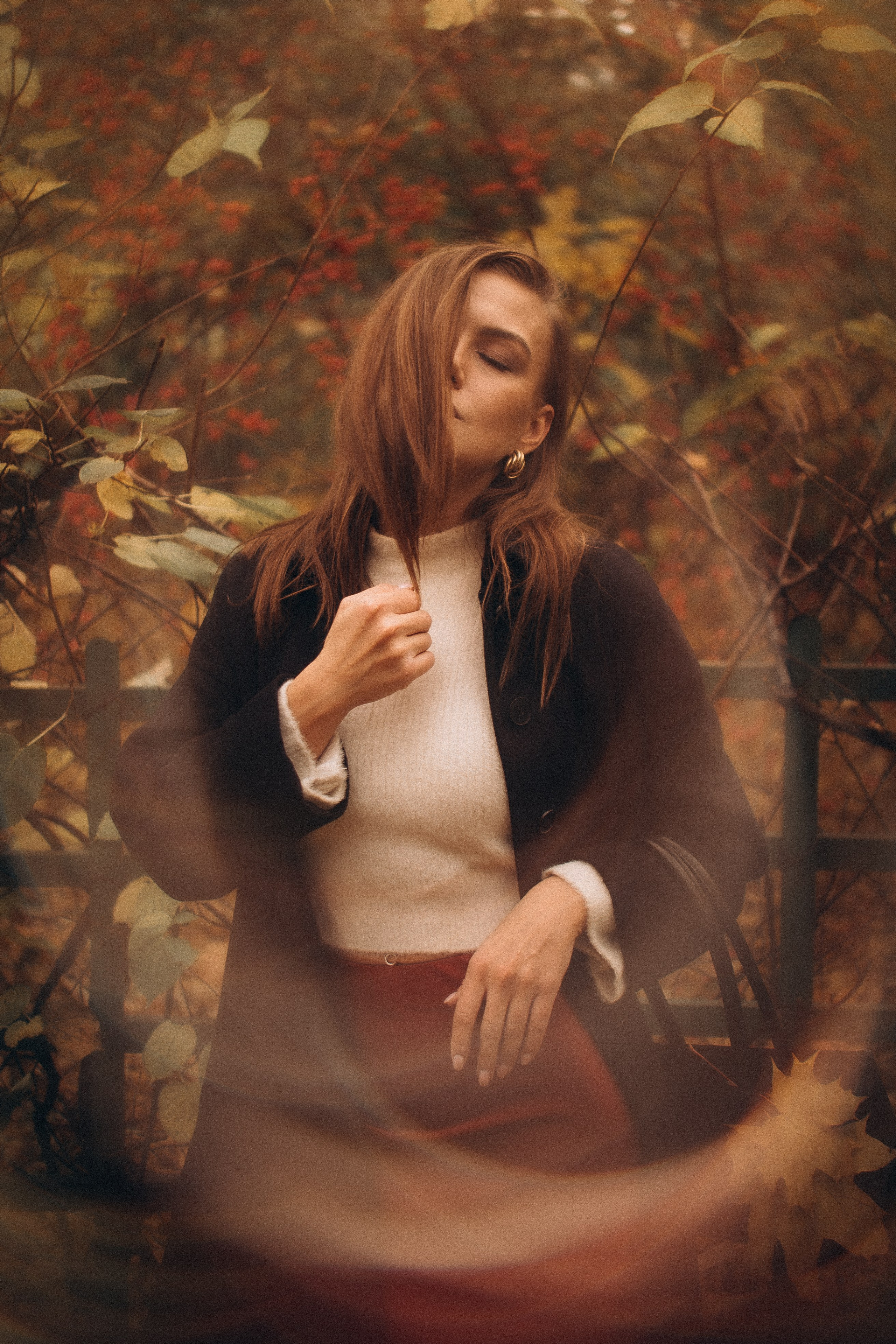 Осенняя индивидуальная фотопрогулка летний сад. Фотограф ПИТЕР СПБ Надежда Баранова