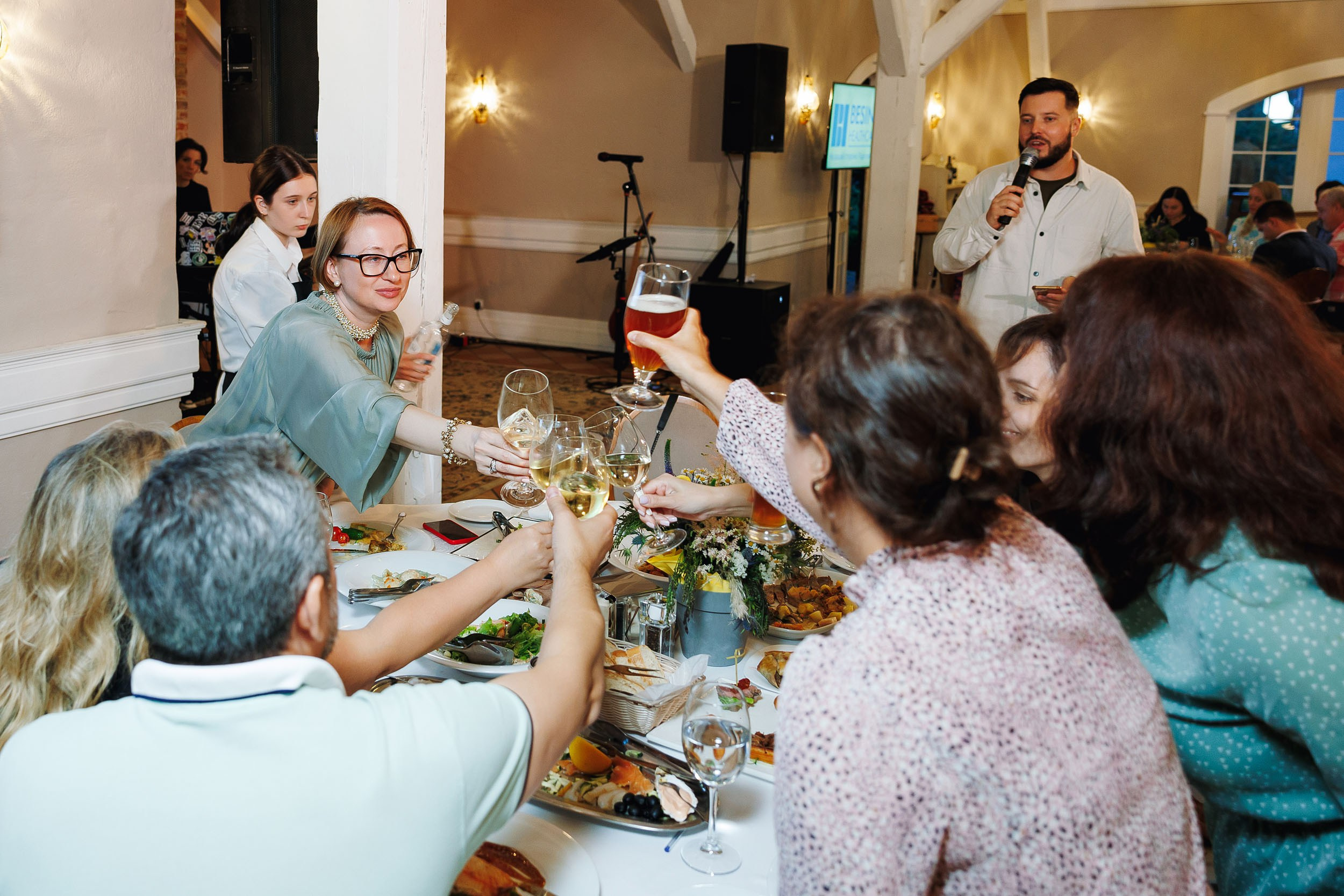 Корпоратив. Ужин в Усадьбе. KRIS KRUPINNIKOVA