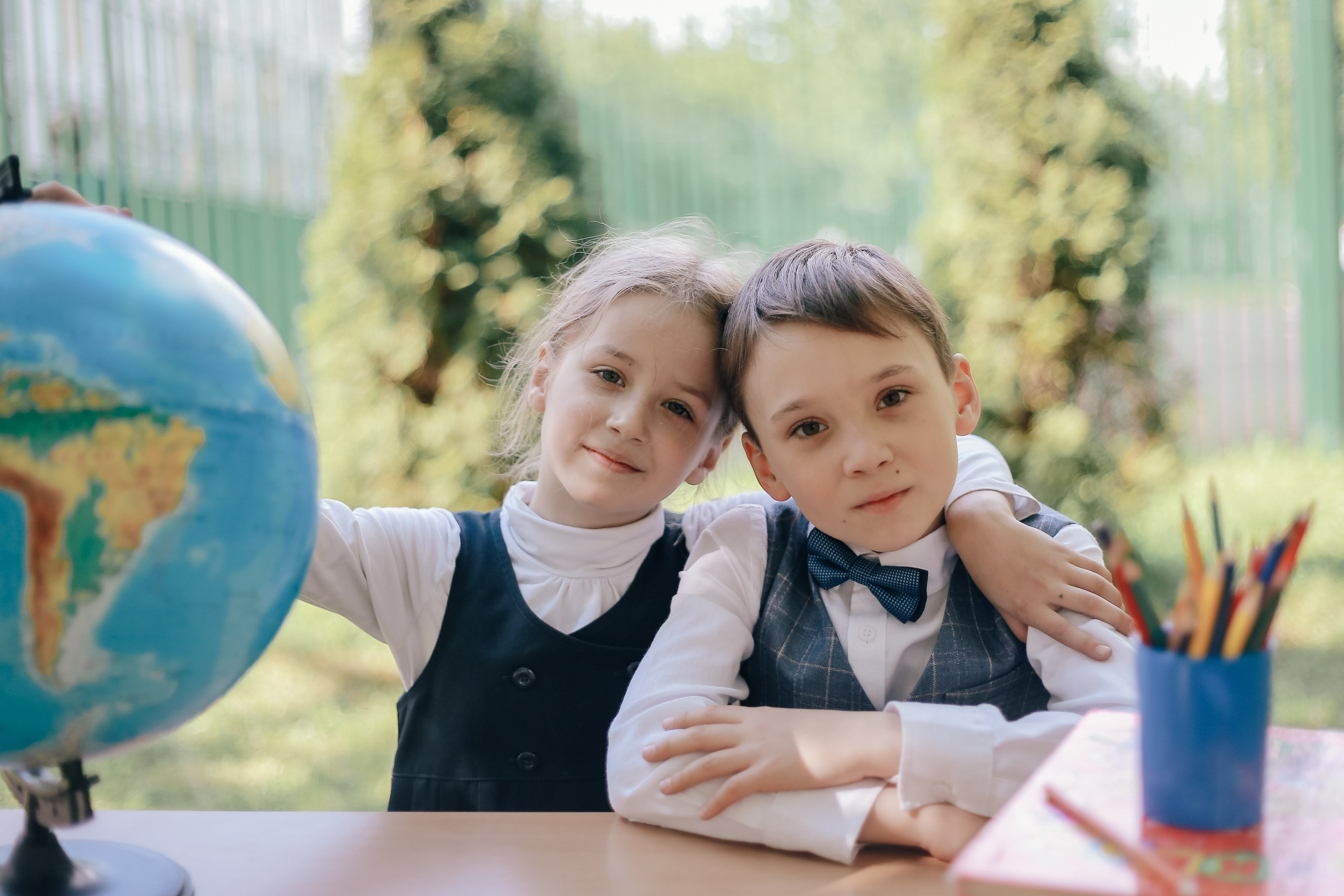 Школьная детская съёмка первоклассников. Антонина Морозова, профессиональный семейный фотограф видеограф