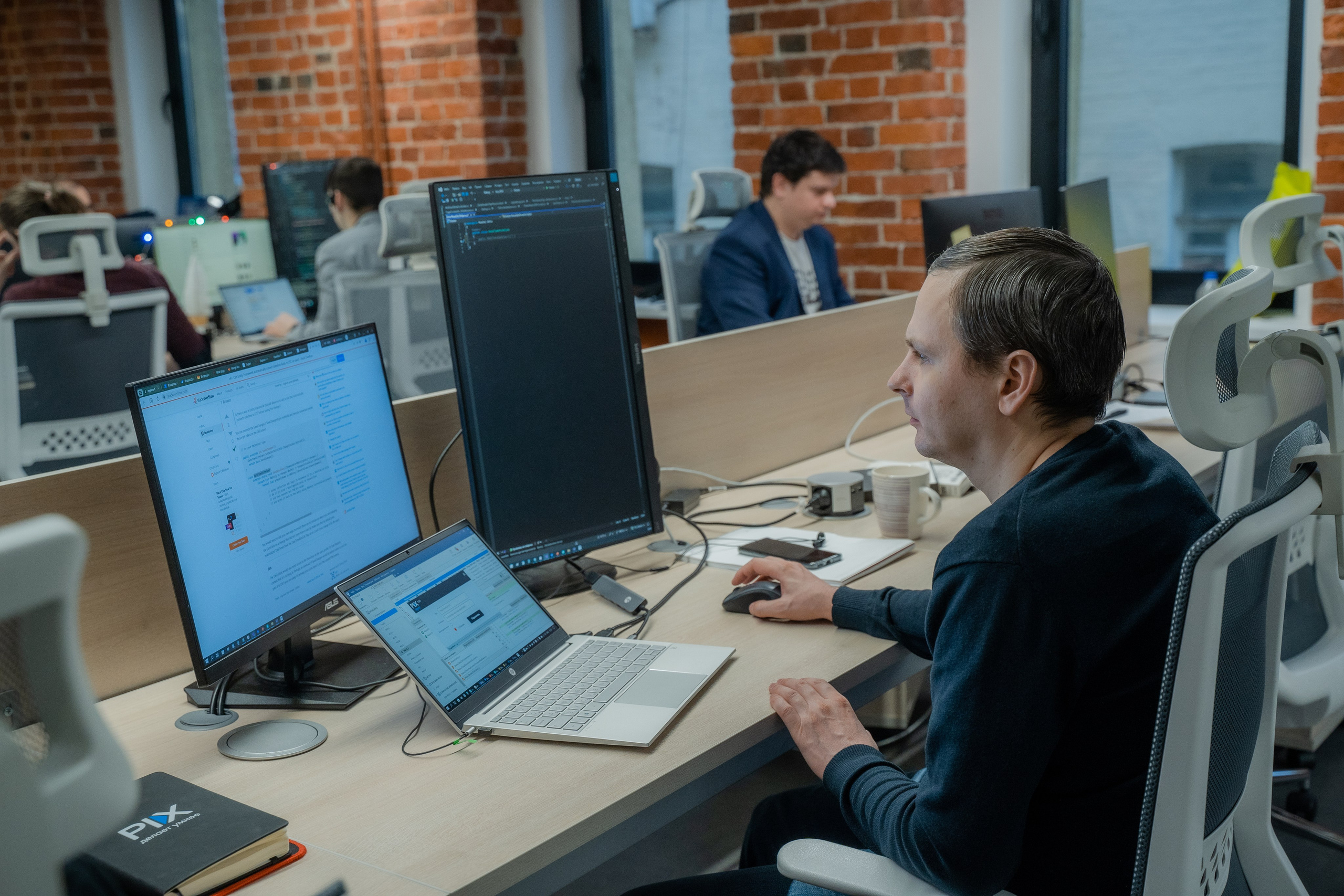 Офисная съемка для сайта компании